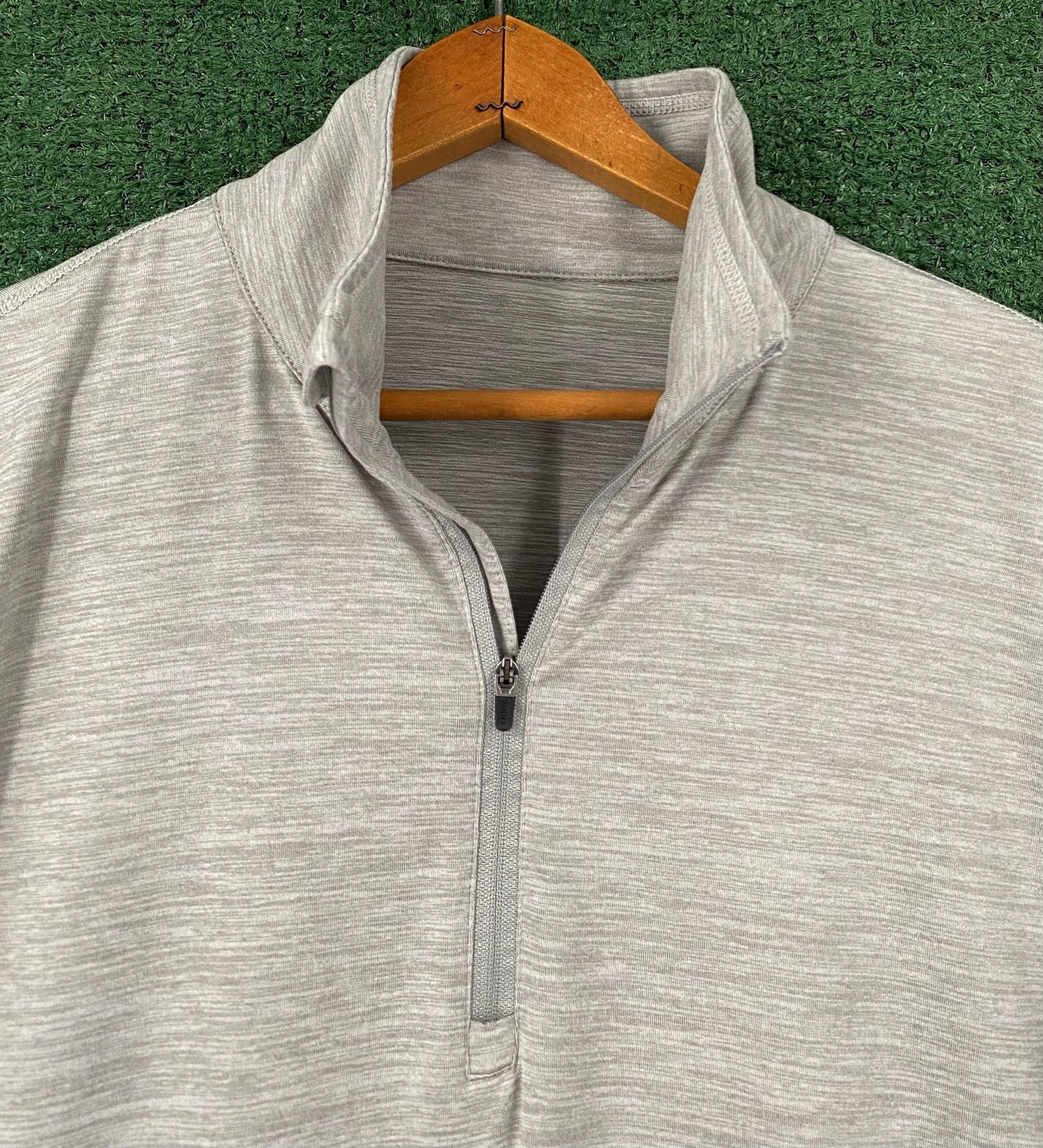 Vuori Vuori Ease Performance Half Zip Pullover Shirt Grey Large Size US L / EU 52-54 / 3 - 2 Thumbnail