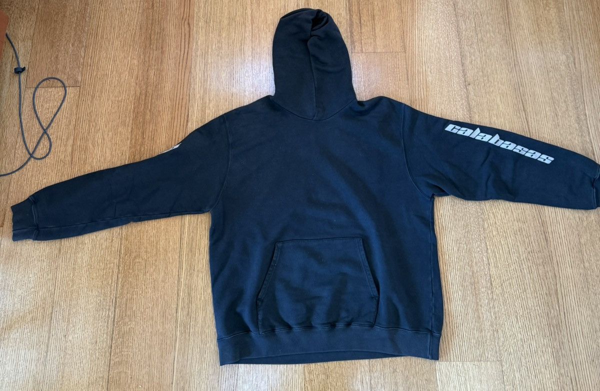 Yeezy Yeezy Calabasas agoura embroidered hoodie Size US XL / EU 56 / 4 - 7 Thumbnail