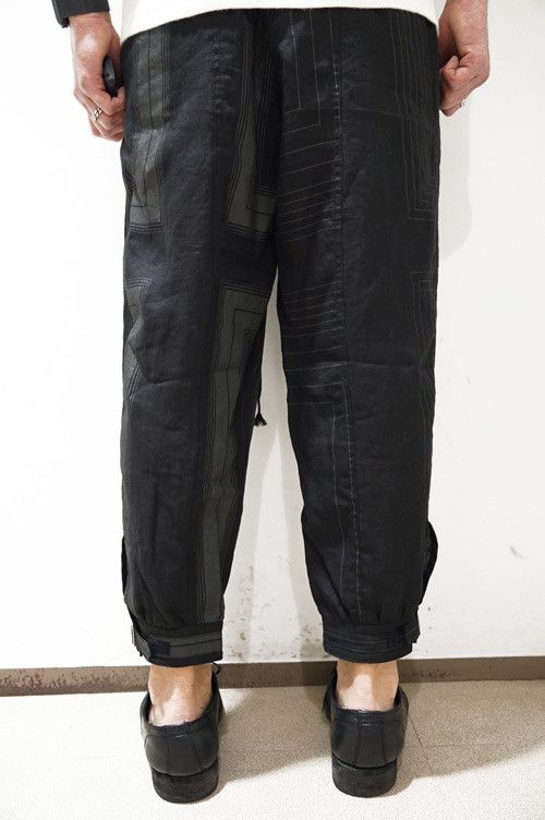 The Viridi-anne BNWT Linen Cuff Pants Square Print - JP 3 US 30-33 Size US 32 / EU 48 - 19 Thumbnail