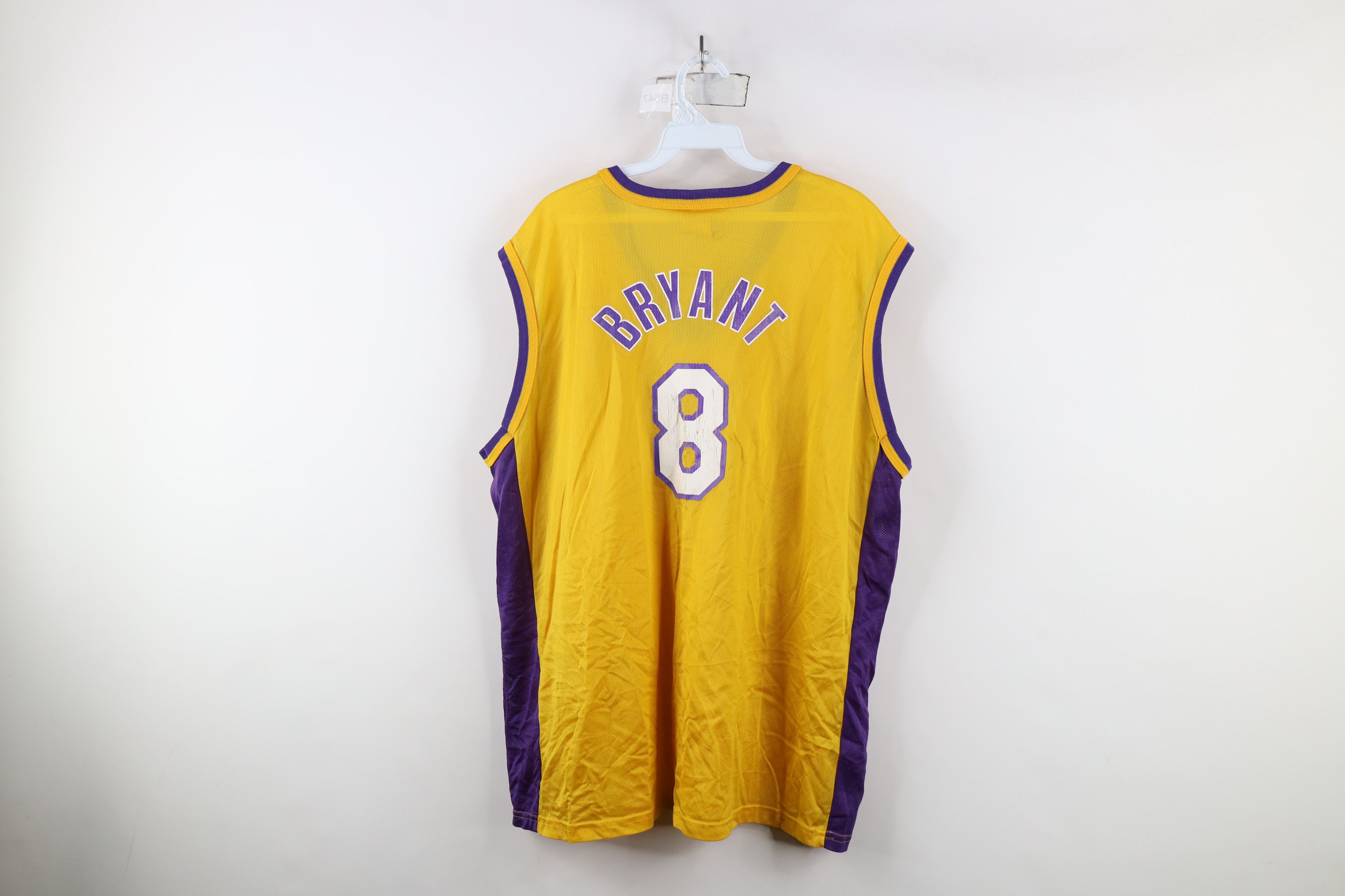 Champion × Vintage Vintage 90s Champion Los Angeles Lakers Basketball Jersey #8 Size US L / EU 52-54 / 3 - 14 Thumbnail