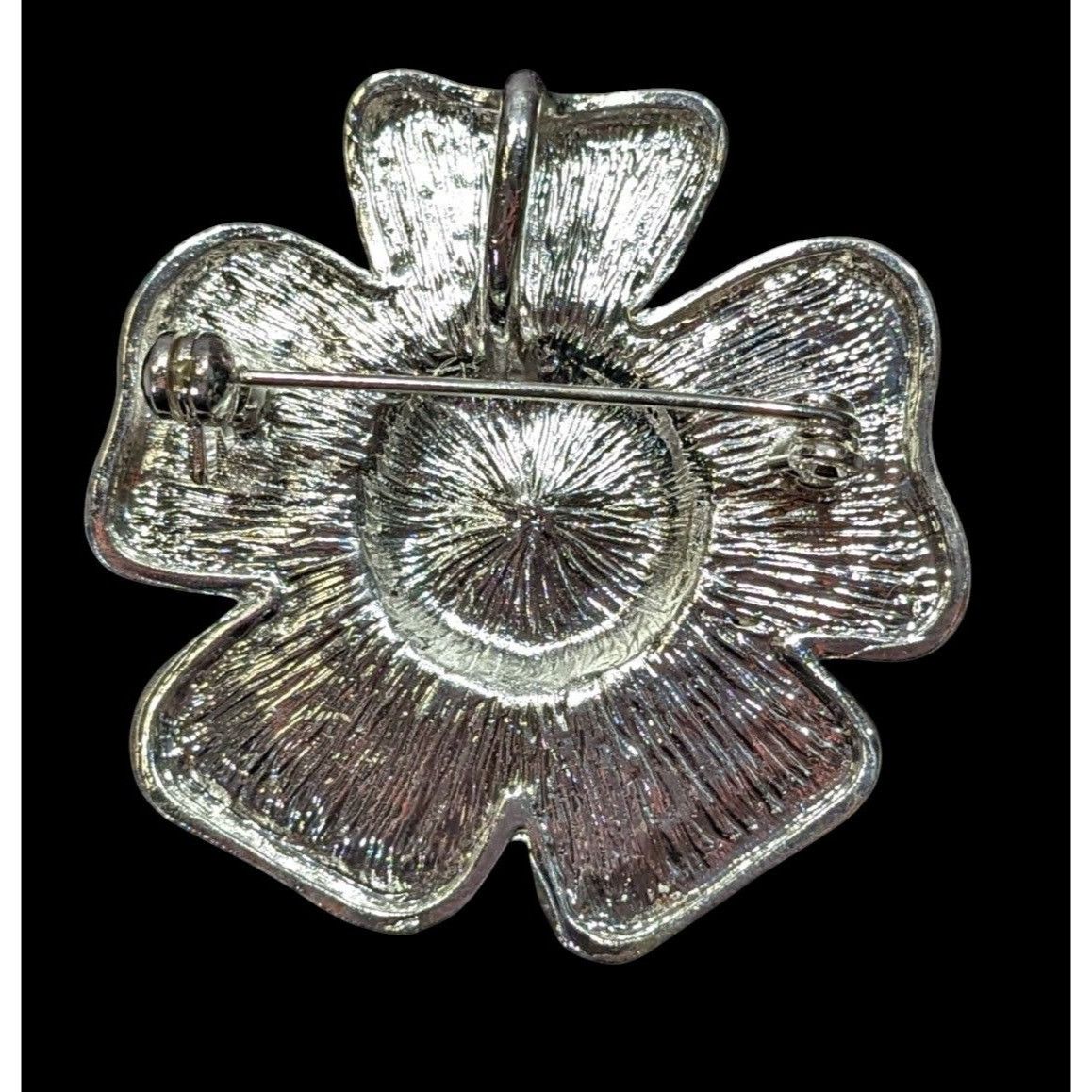 Other Vintage Fairycore Floral Pink Enamel Brooch/Pendant With Rhi Size ONE SIZE - 2 Thumbnail