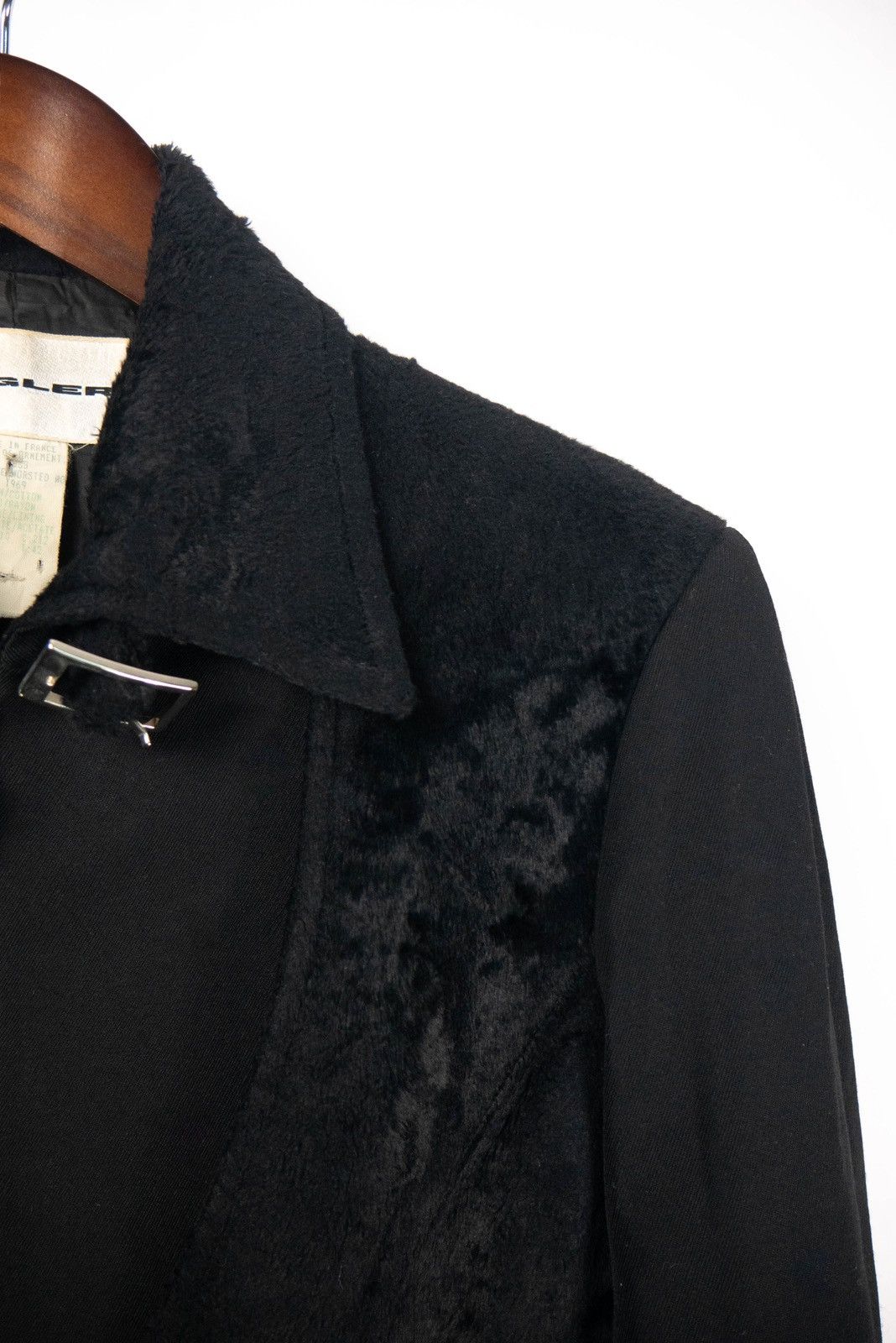 Mugler × Thierry Mugler Vintage Jacket tail-coat black Mugler Size S / US 4 / IT 40 - 2 Thumbnail