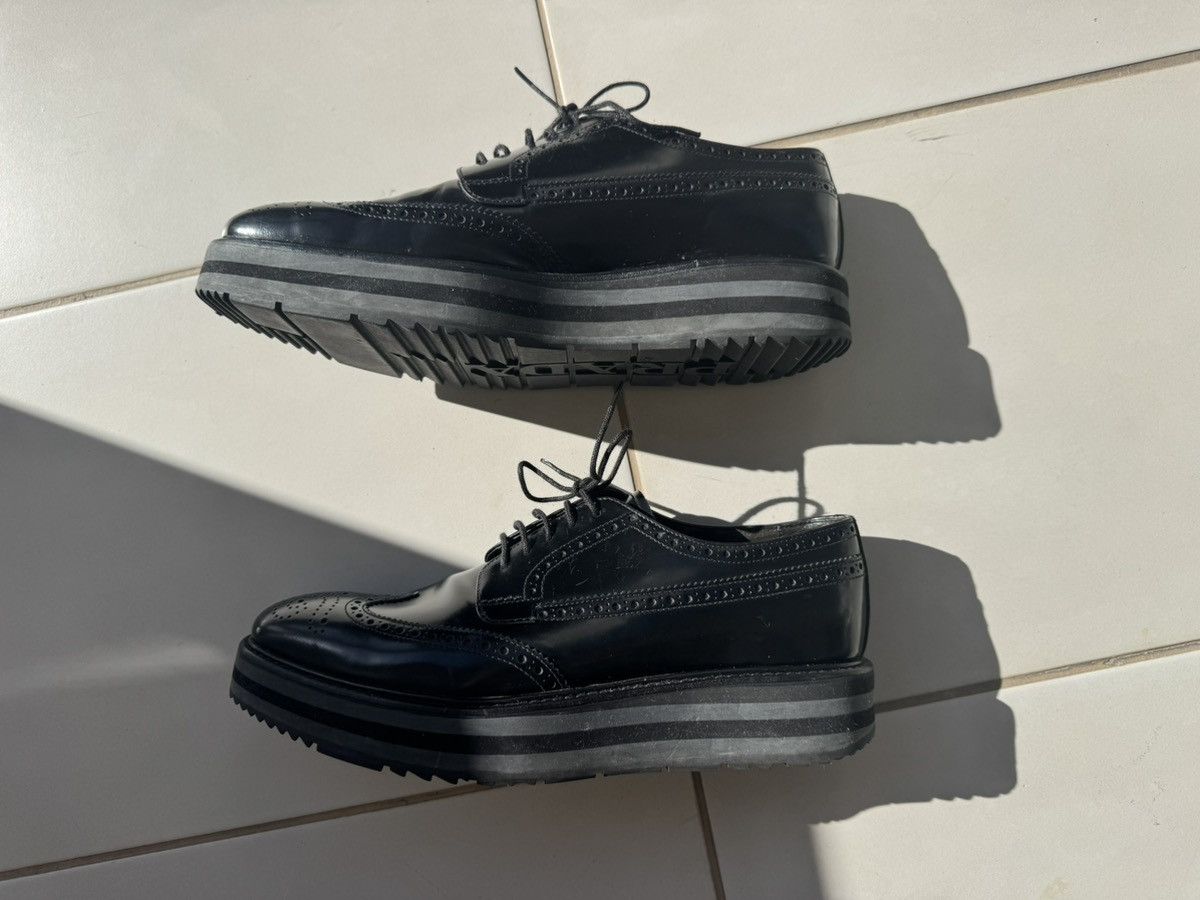 Prada PRADA BROGUE SHOES Size US 8 / EU 41 - 4 Thumbnail