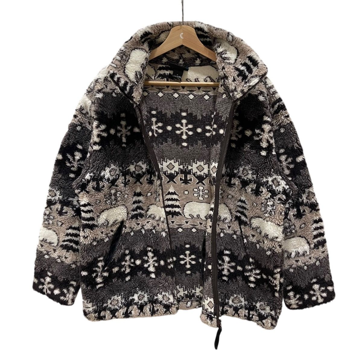 Snow Peak Full Print Mountain Fleece Zipper Jacket Size US M / EU 48-50 / 2 - 9 Thumbnail