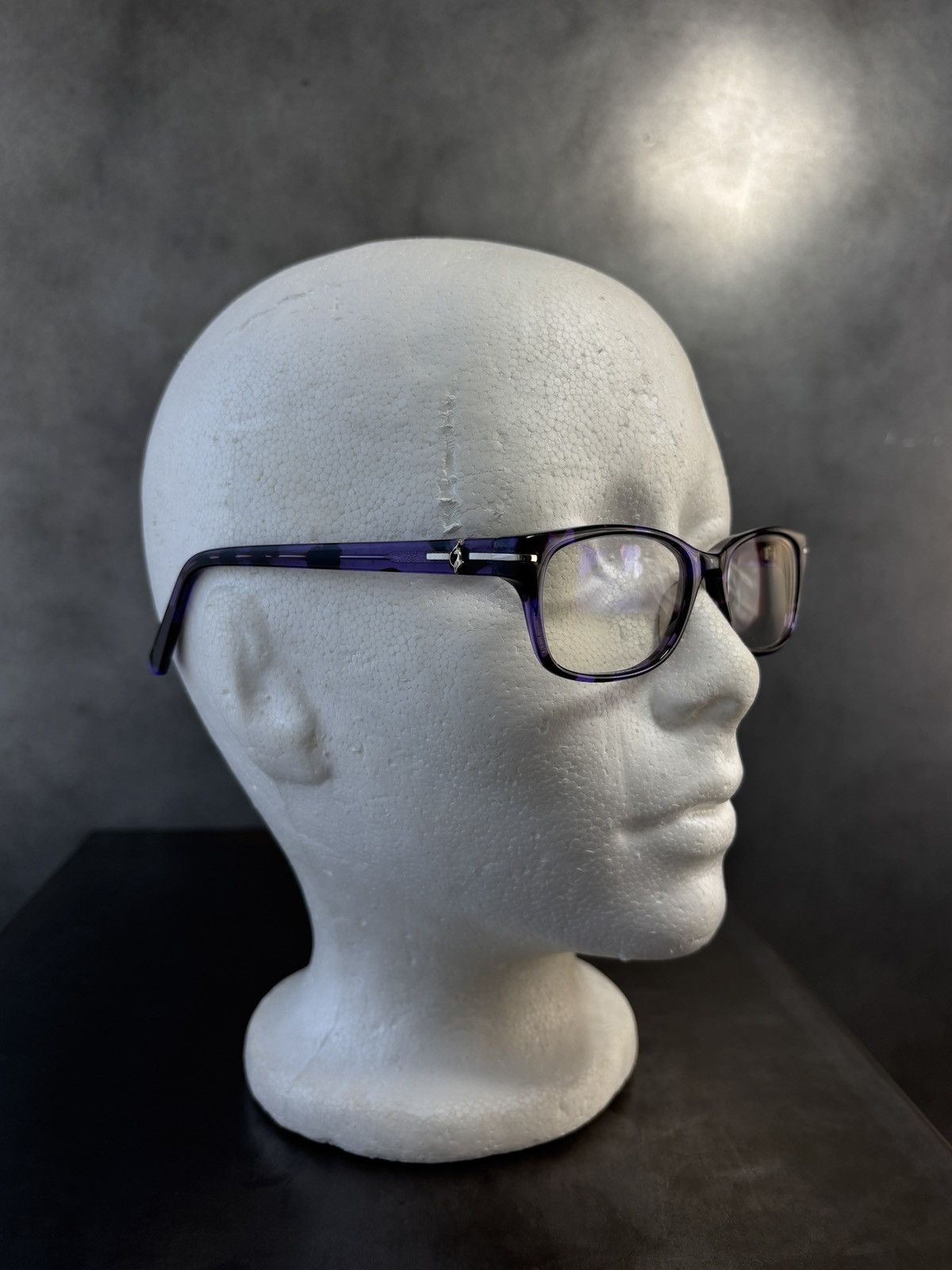 Designer 2000s Baby Phat Frames Y2K Vintage Eyeglasses Purple Size ONE SIZE - 5 Thumbnail