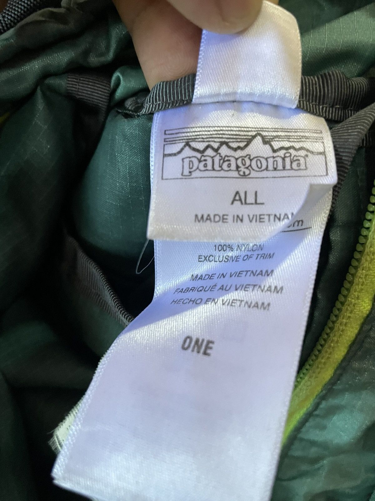 Patagonia Patagonia USA Lightweight Nylon Tote Pack Backpack Packable Size ONE SIZE - 8 Thumbnail