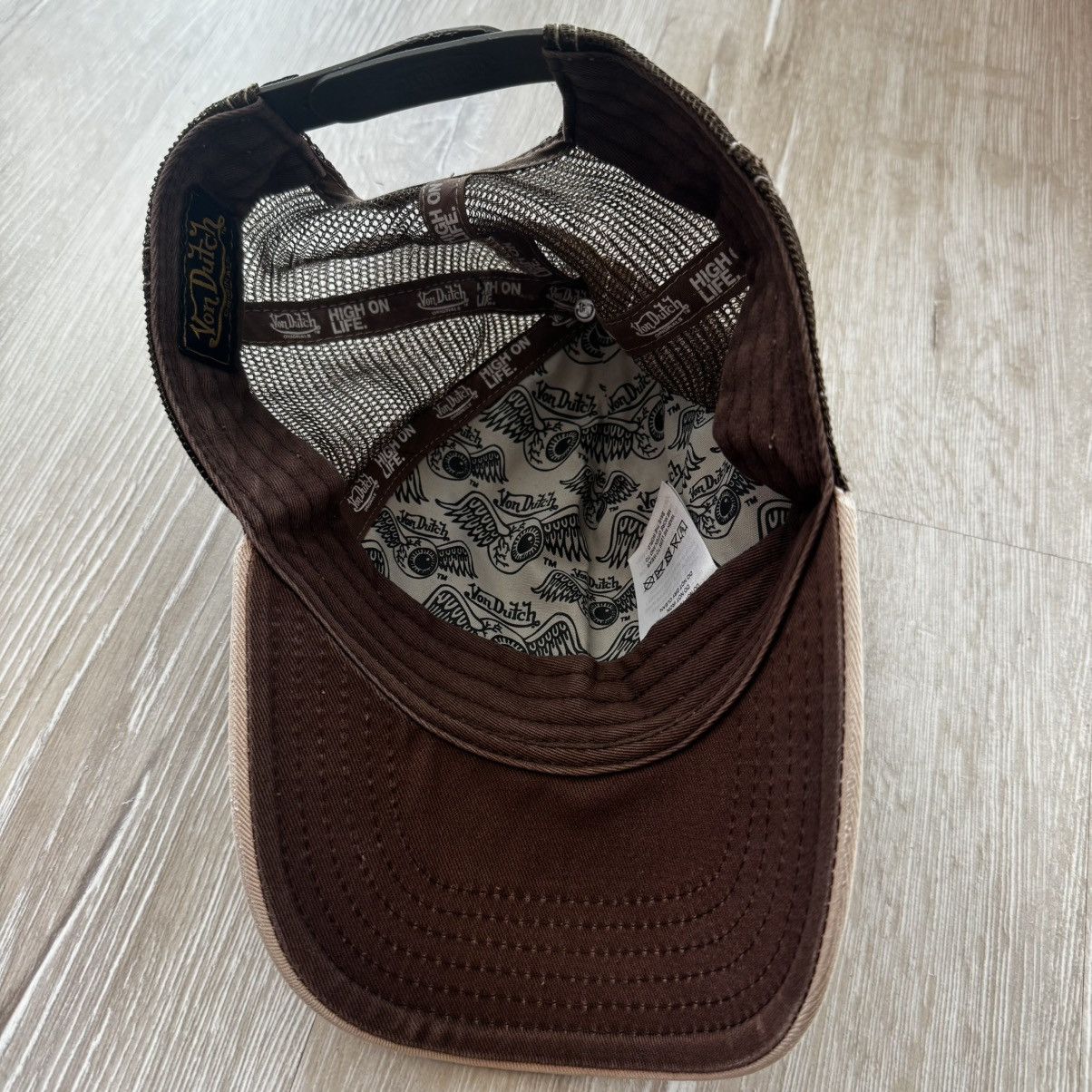 Von Dutch Vintage Von Dutch Logo Mesh Snapback Baseball Hat Cap Size ONE SIZE - 7 Thumbnail