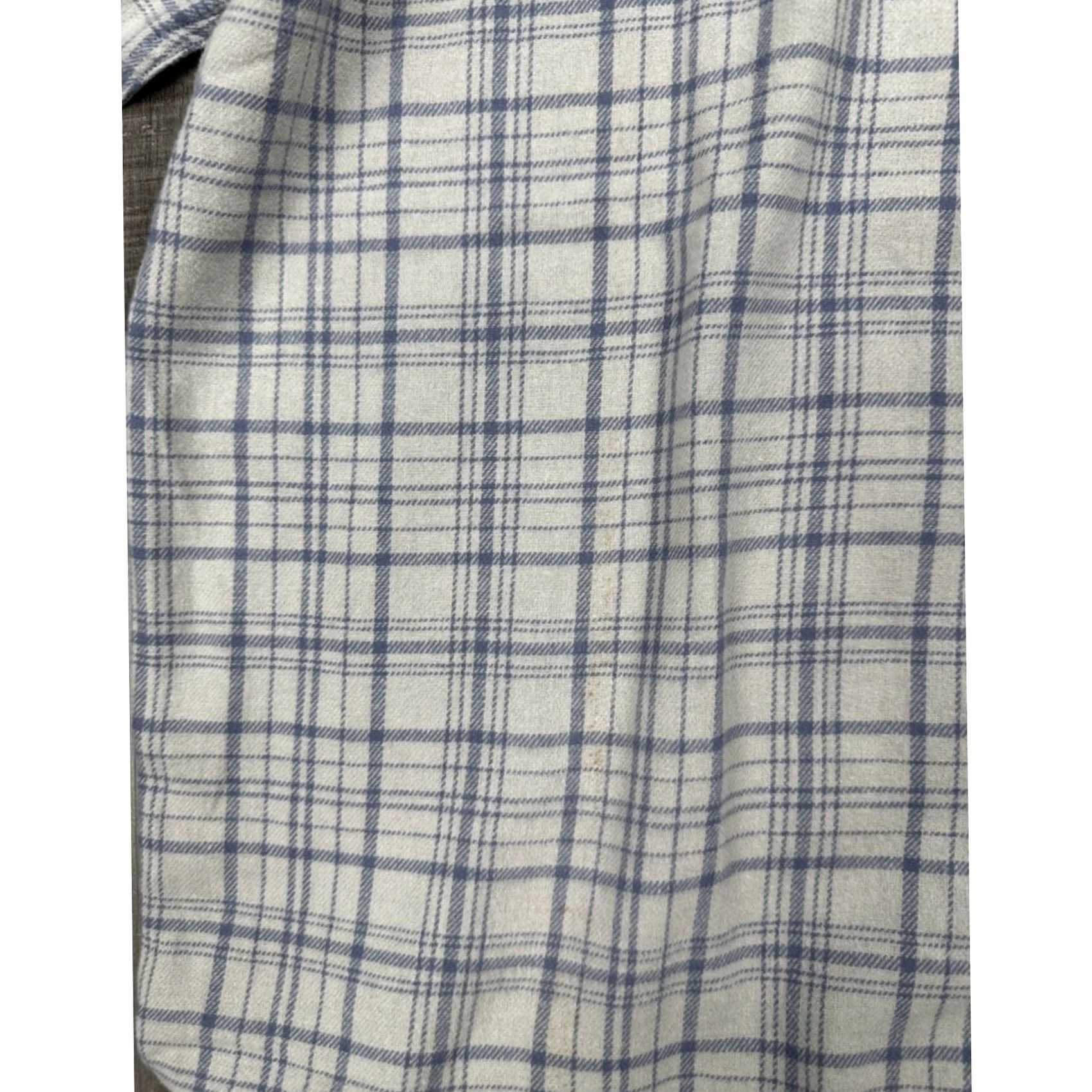 Vintage Southern Marsh Flannel Plaid Long Sleeve Shirt - M Mens Gray Size US M / EU 48-50 / 2 - 7 Thumbnail