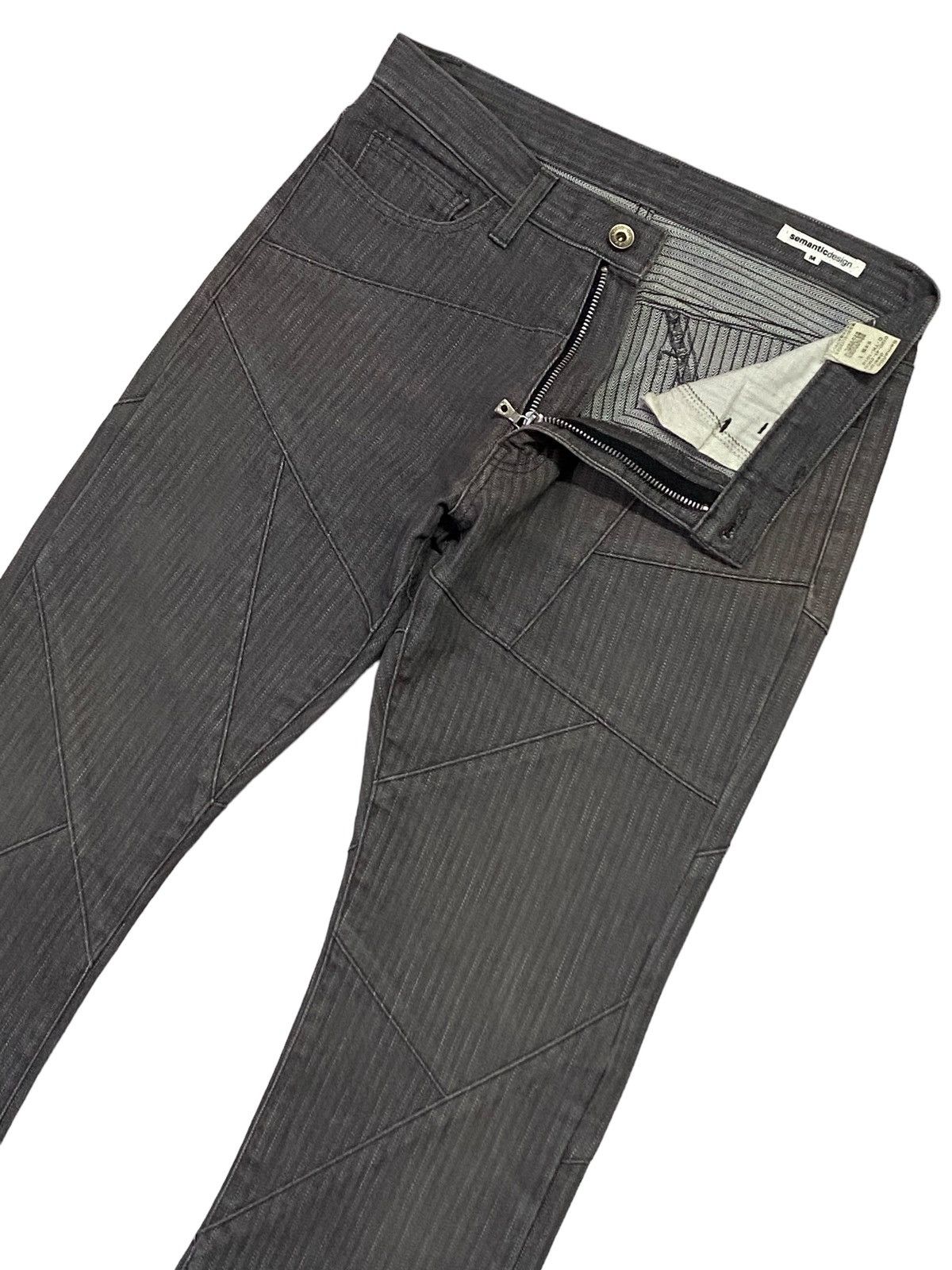 Japanese Brand × semanticdesign Semantic Design Flare Stretches Denim Pants Size US 30 / EU 46 - 18 Thumbnail