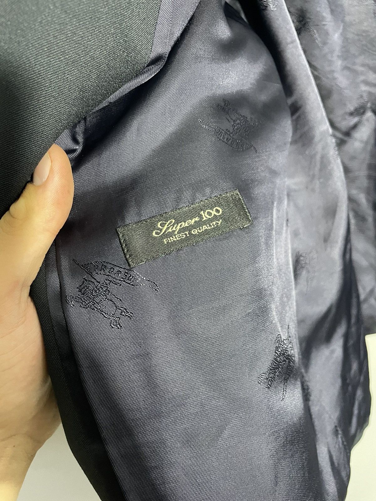 Burberry × Designer × Vintage Burberry Messina-S men blazer Size 48L - 9 Thumbnail