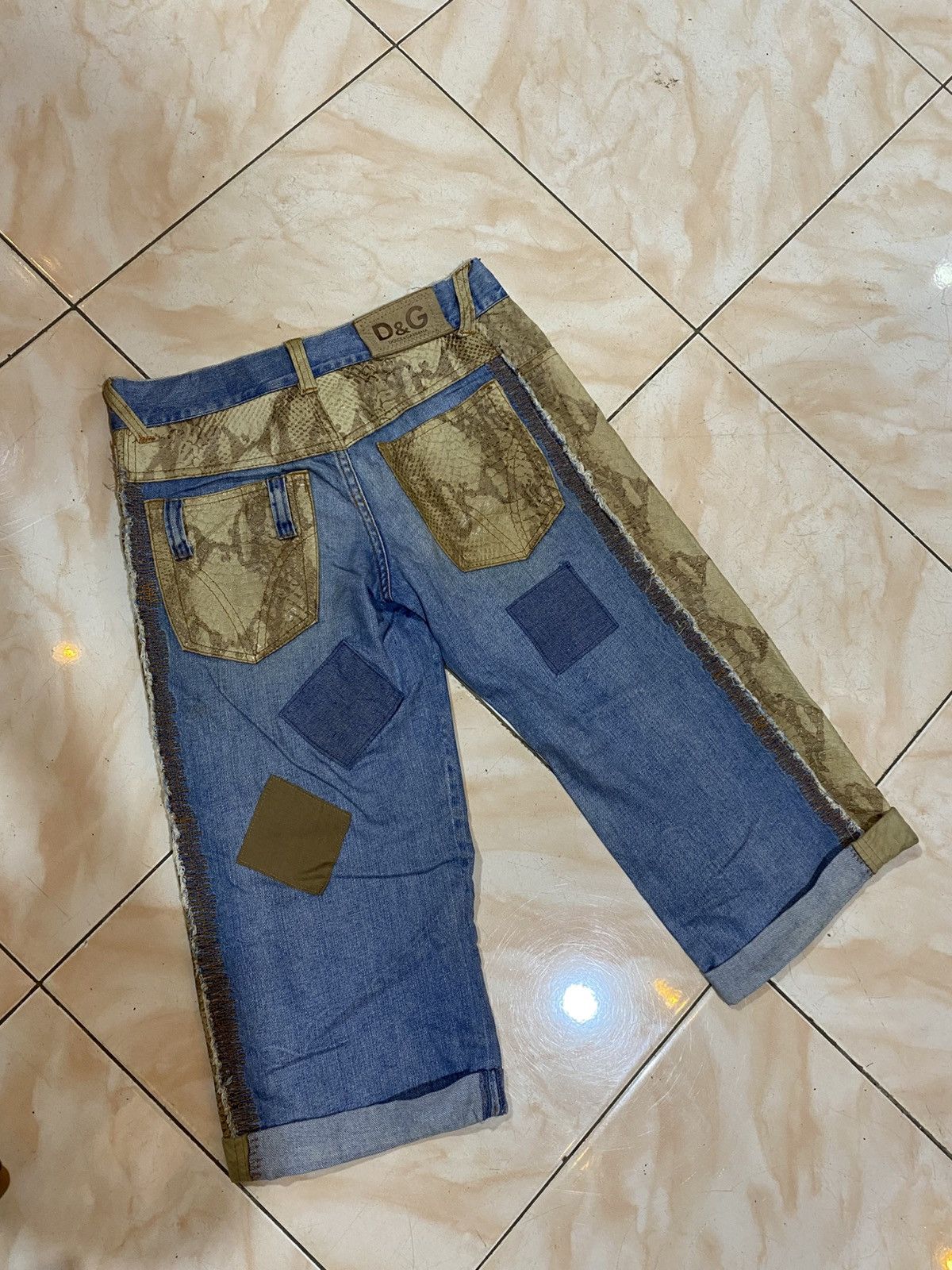 Dolce & Gabbana Short denim vintage dolce & gabbana leather Size US 30 / EU 46 - 2 Thumbnail
