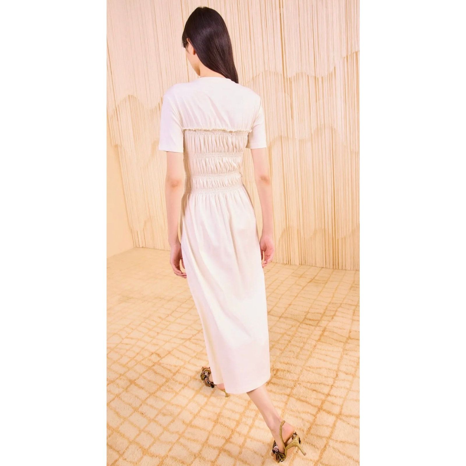 Ulla Johnson Ulla Johnson NWT Georgie Dress White Size Small Size S / US 4 / IT 40 - 3 Thumbnail