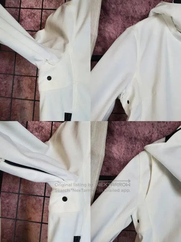 Burberry Burberry Men's White Spring Autumn Hooded Jacket. Size US M / EU 48-50 / 2 - 5 Thumbnail