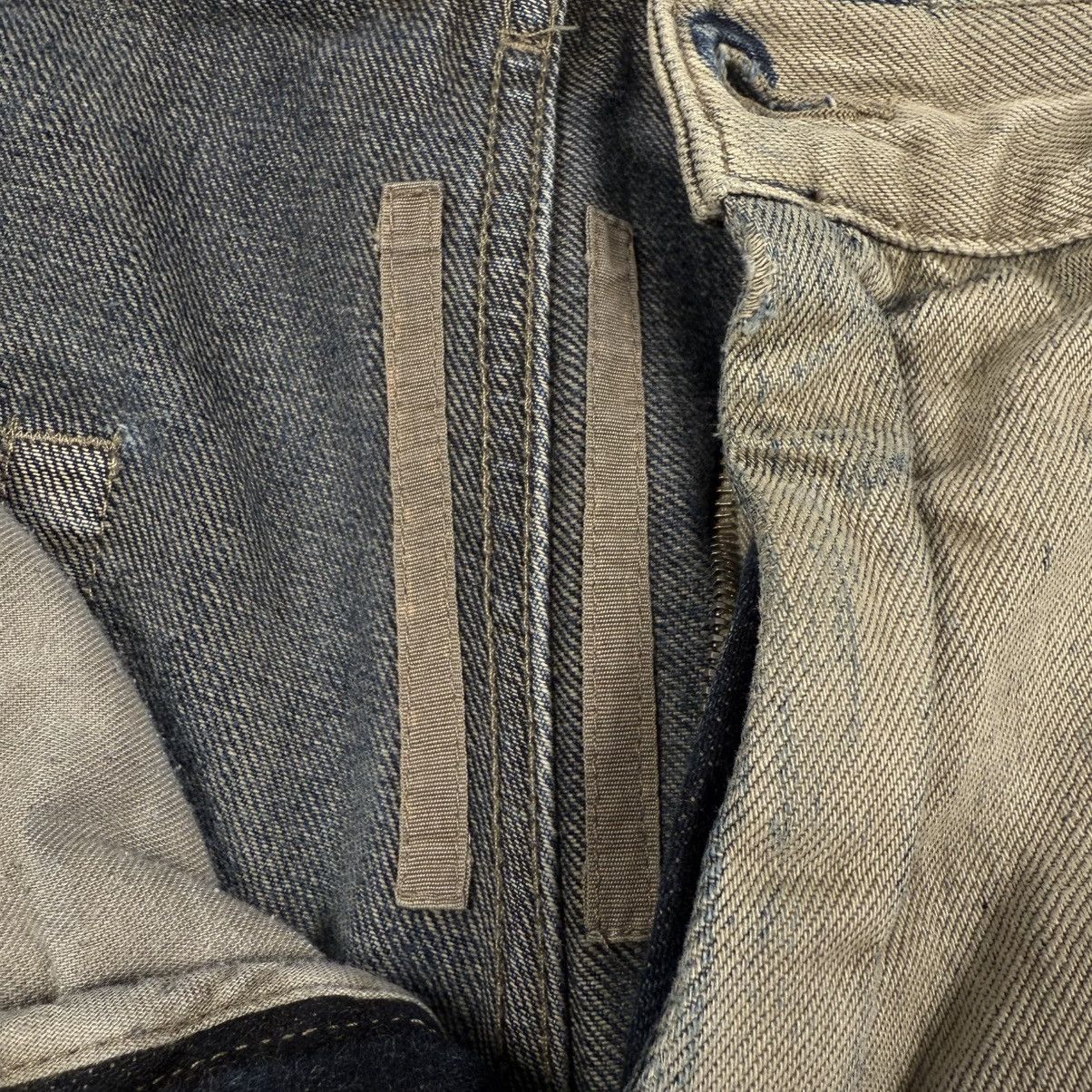 Rick Owens Rick Owens DRKSHW Geth Cut Baggy ‘Mineral Pearl’ Jeans Size US 36 / EU 52 - 7 Thumbnail