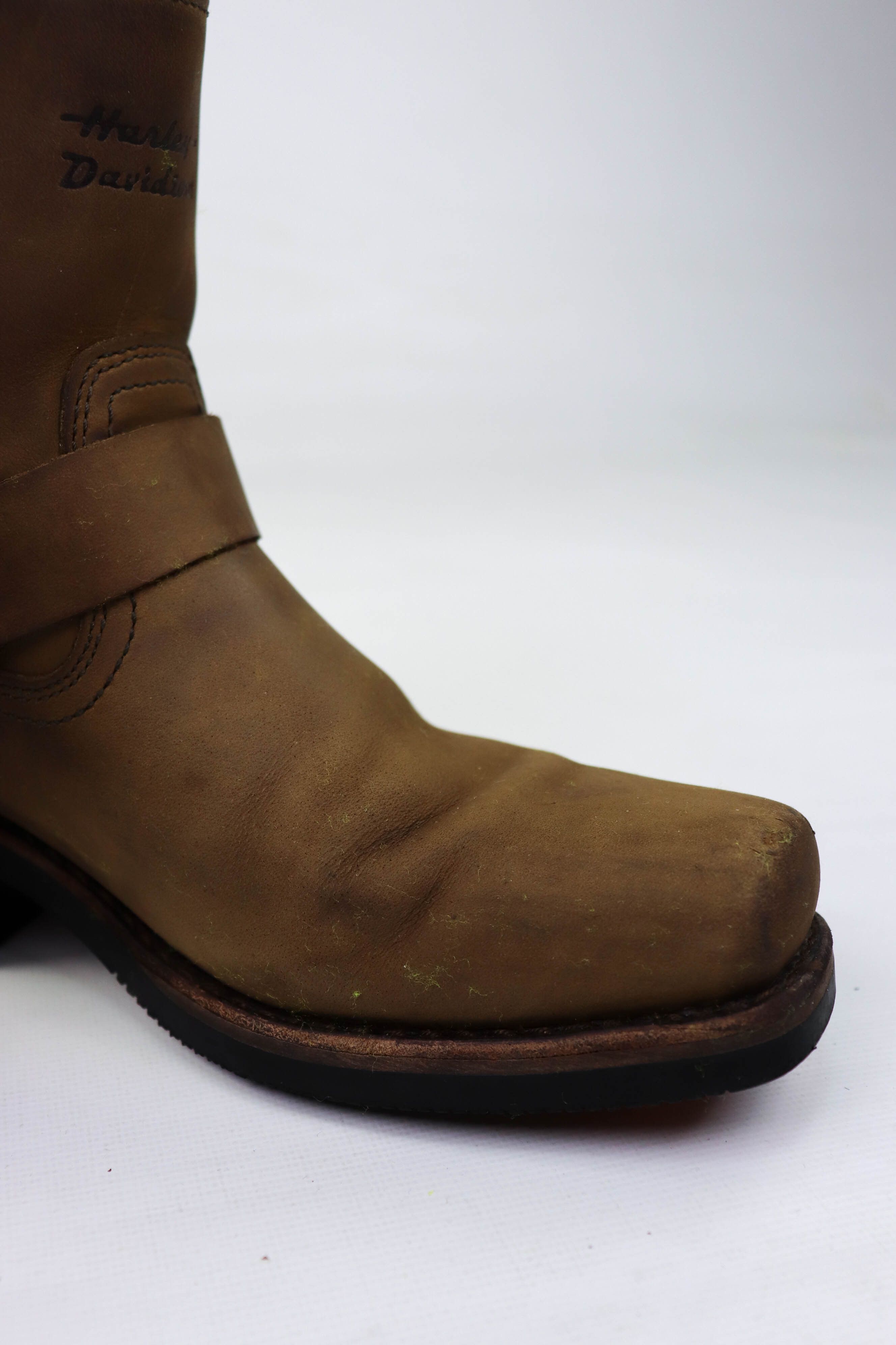 Harley Davidson Harley-Davidson Abbington Harness Leather Motorcycle Boots Size US 8.5 / IT 38.5 - 15 Thumbnail