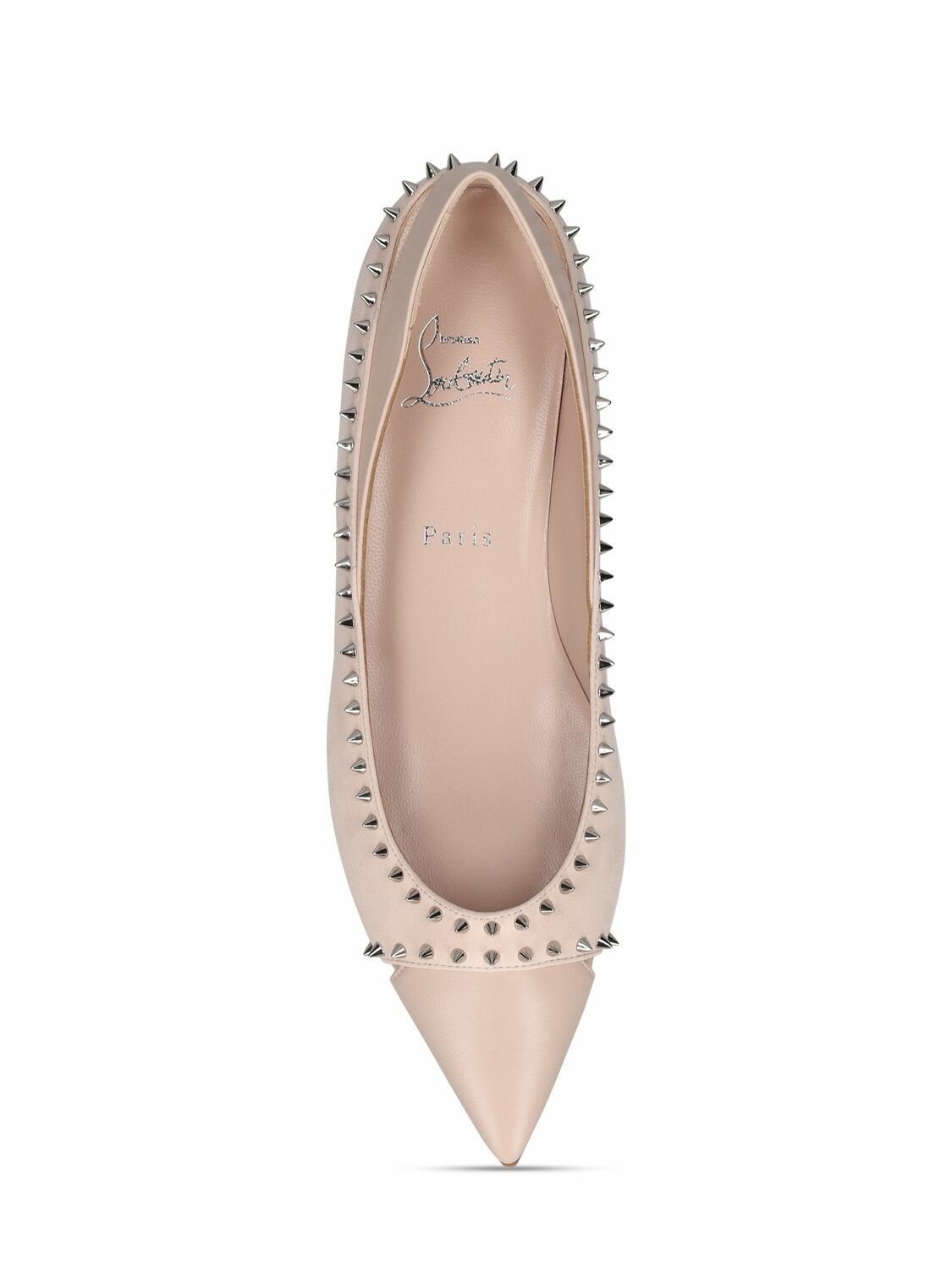 Christian Louboutin o1w1db10725 Flats in Beige Size US 11 / IT 41 - 5 Thumbnail
