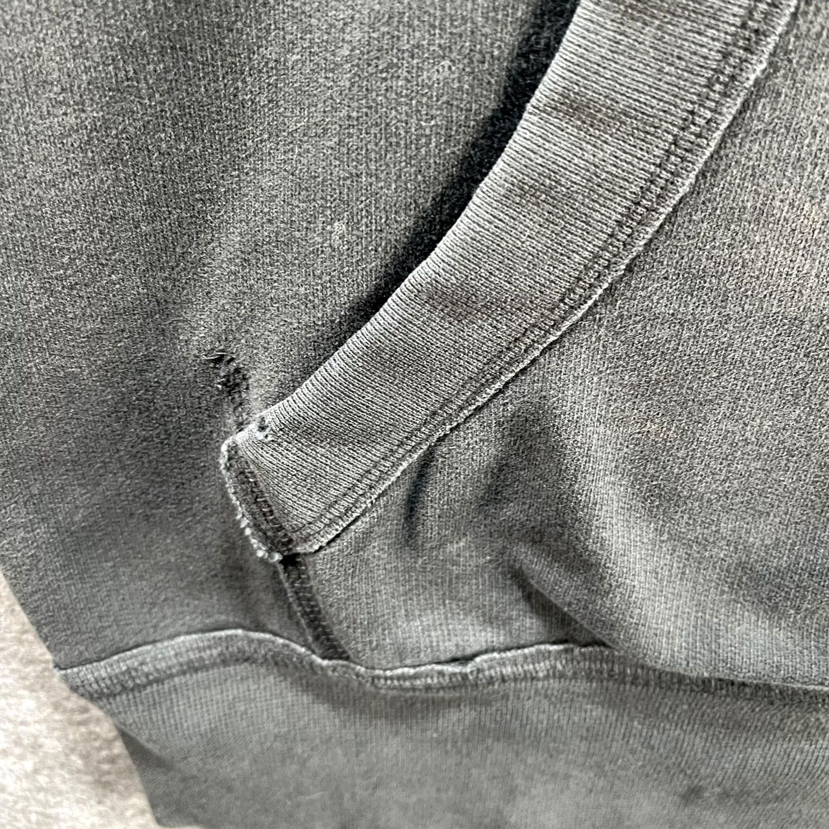 Vintage VINTAGE Aeropostale Hoodie Mens M Charcoal Pullover Hooded Graphic Print NYC 87 Thrashed Distressed Size US M / EU 48-50 / 2 - 6 Thumbnail