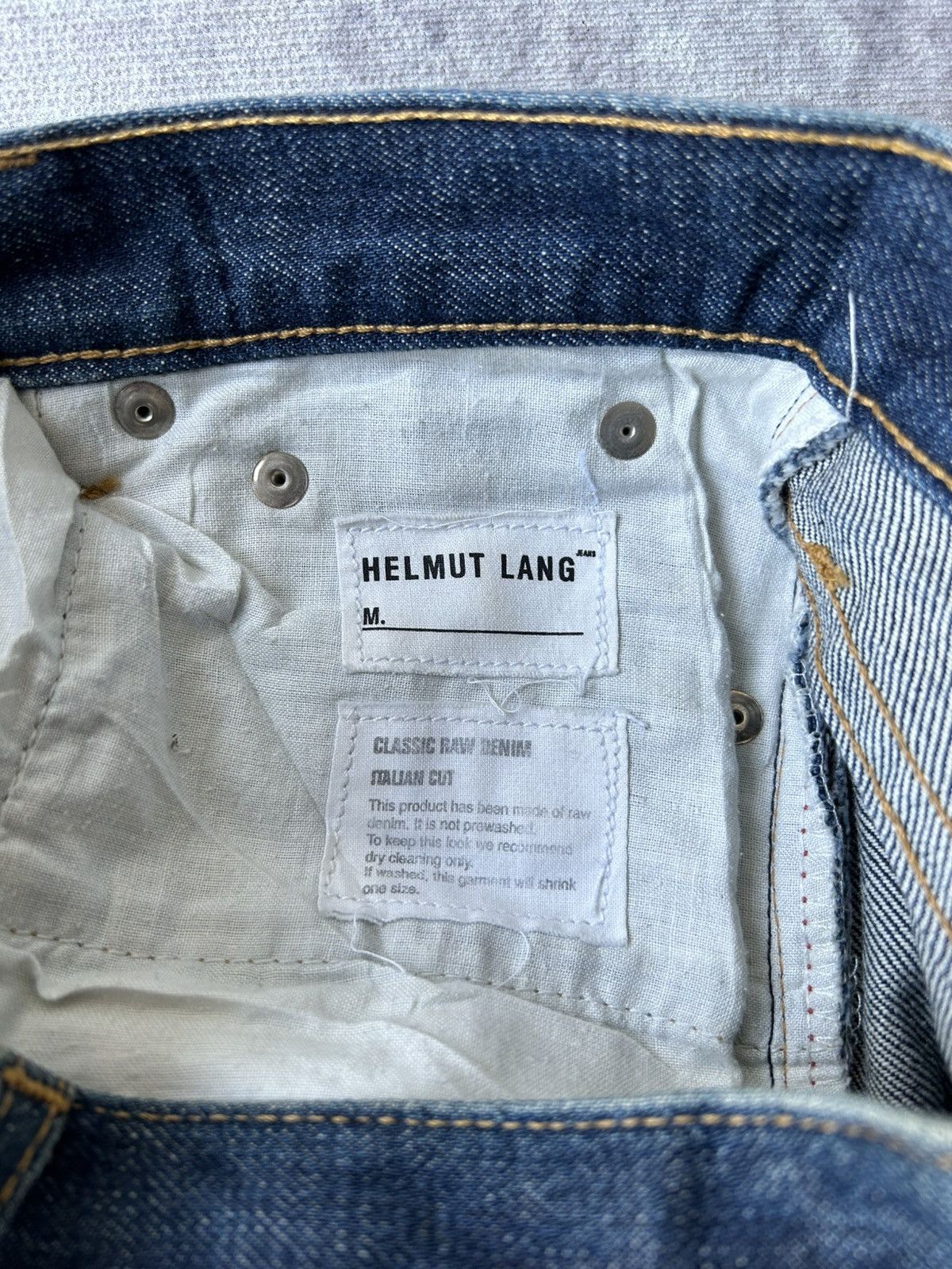 Helmut Lang Vintage Helmut Lang Jeans Size 24" / US 00 / IT 34 - 20 Thumbnail