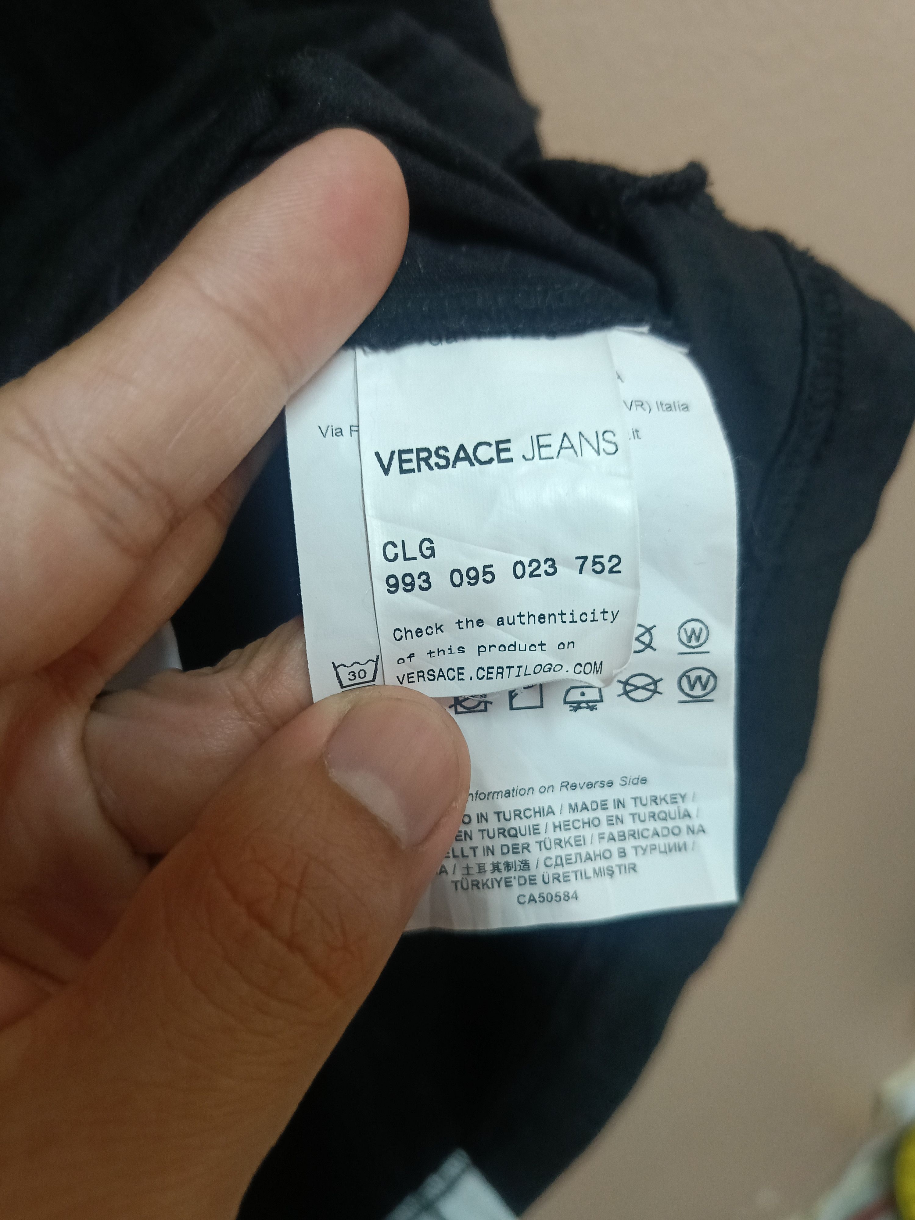 Versace Tiger Print Versace Jeans Size US L / EU 52-54 / 3 - 6 Thumbnail