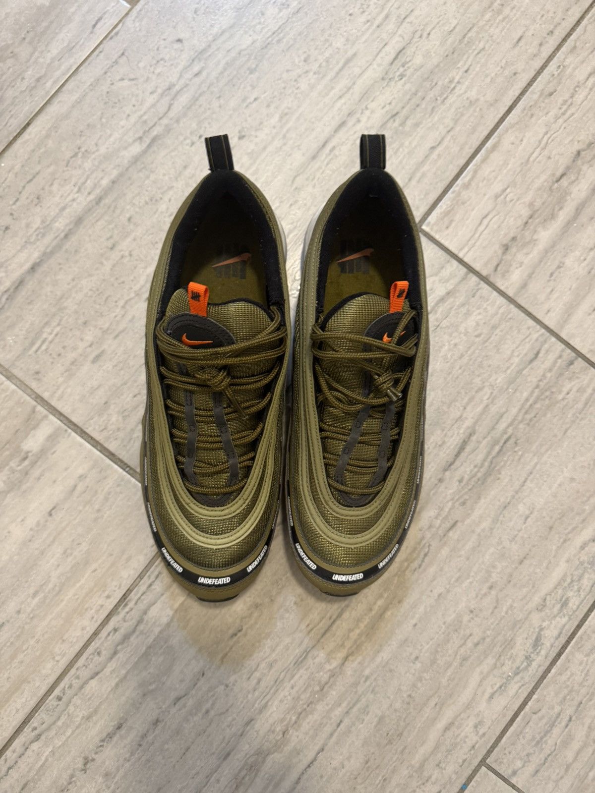 Nike undefeated nike air max 96 (green) Size US 11.5 / EU 44-45 - 4 Thumbnail