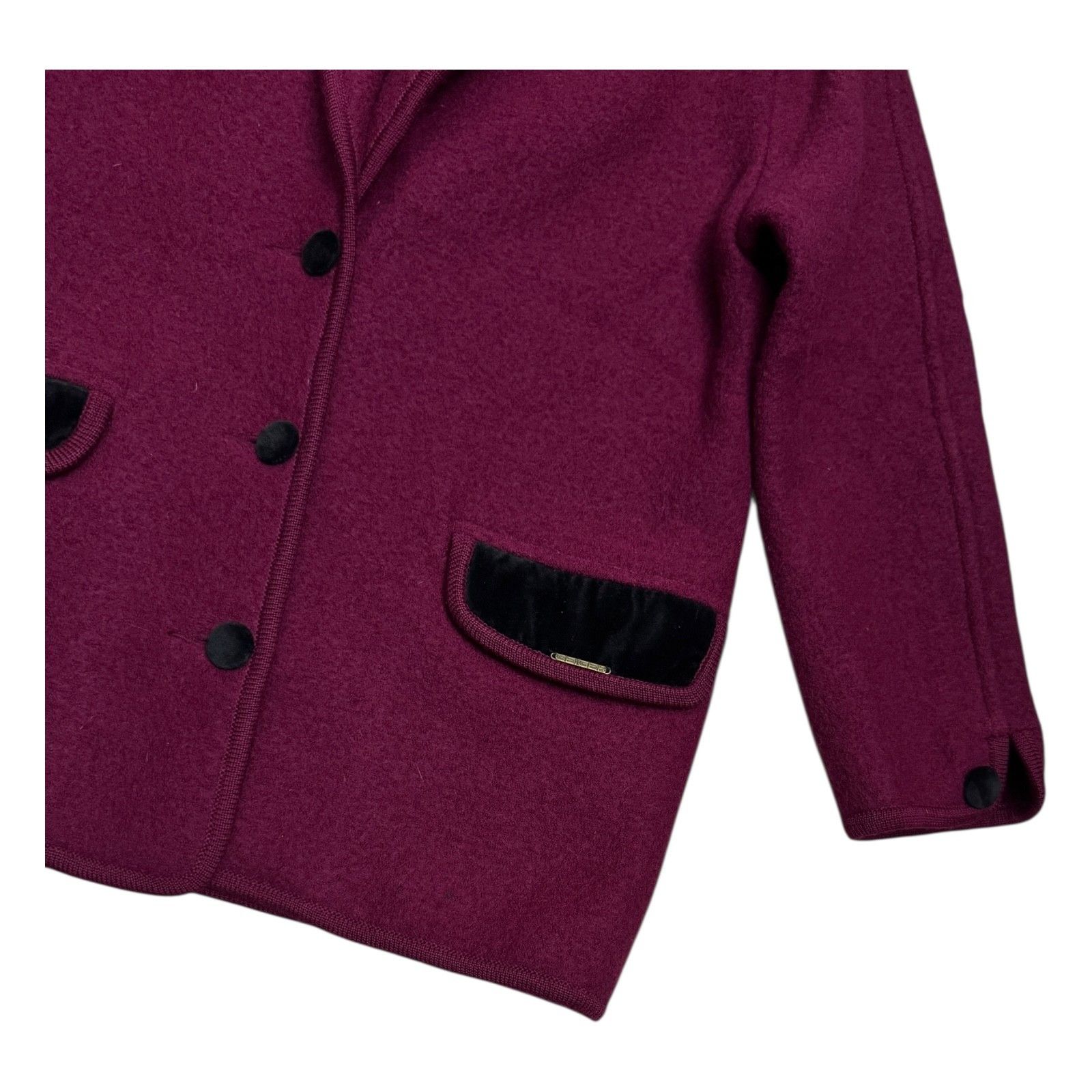 John Geiger GEIGER Wool Luxury Designer Business Winter Coat Medium Size M / US 6-8 / IT 42-44 - 7 Thumbnail
