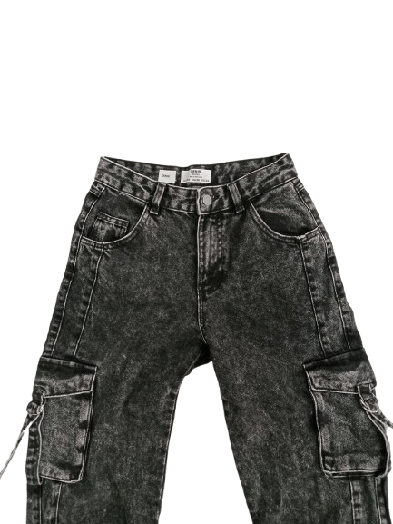 Bershka Bershka Cargo Pants Utility Style Size 26" / US 2 / IT 38 - 3 Thumbnail