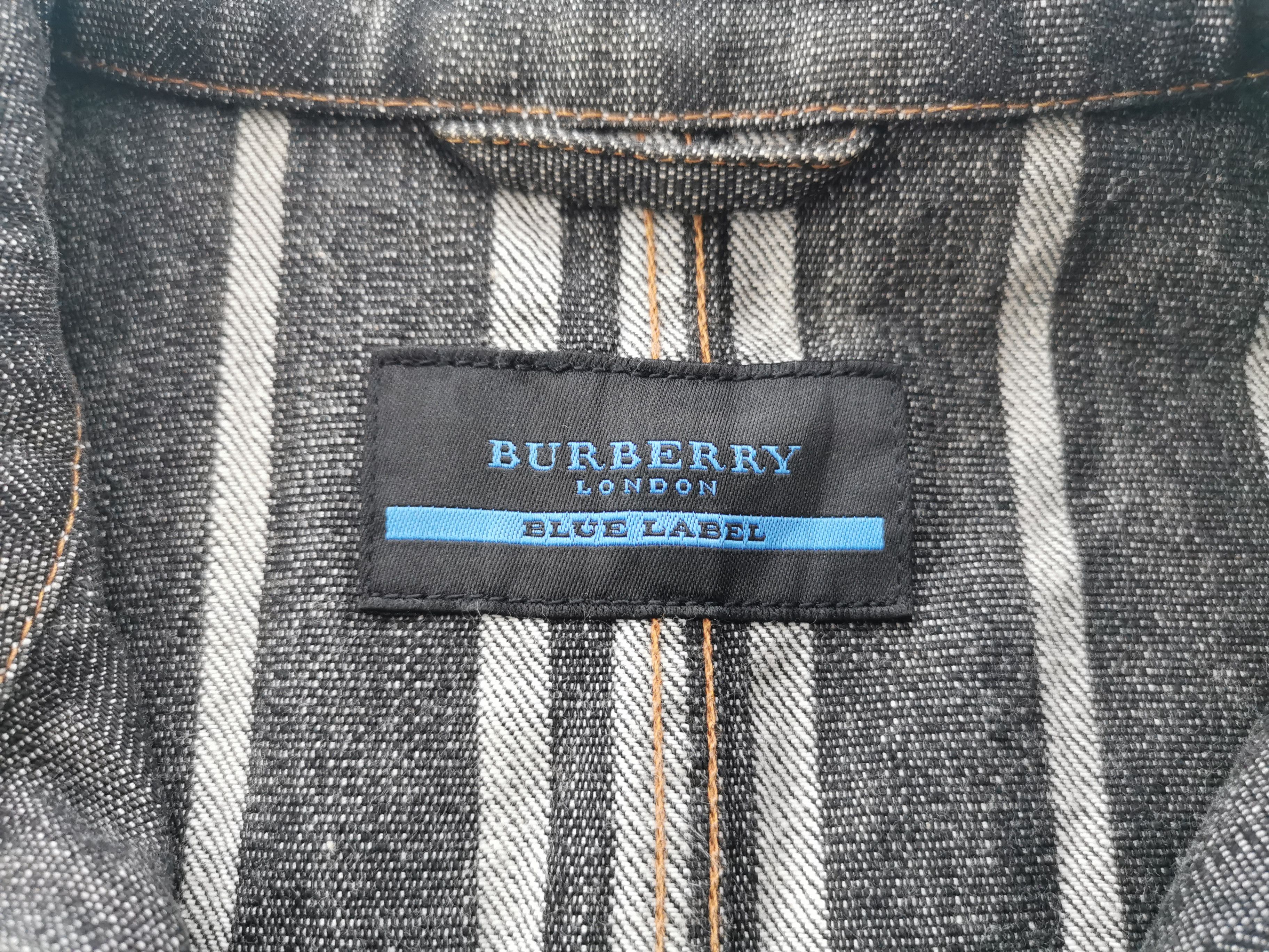 Burberry Vintage Burberry Blue Label Denim Jeans Jacket Size M Size US M / EU 48-50 / 2 - 5 Thumbnail