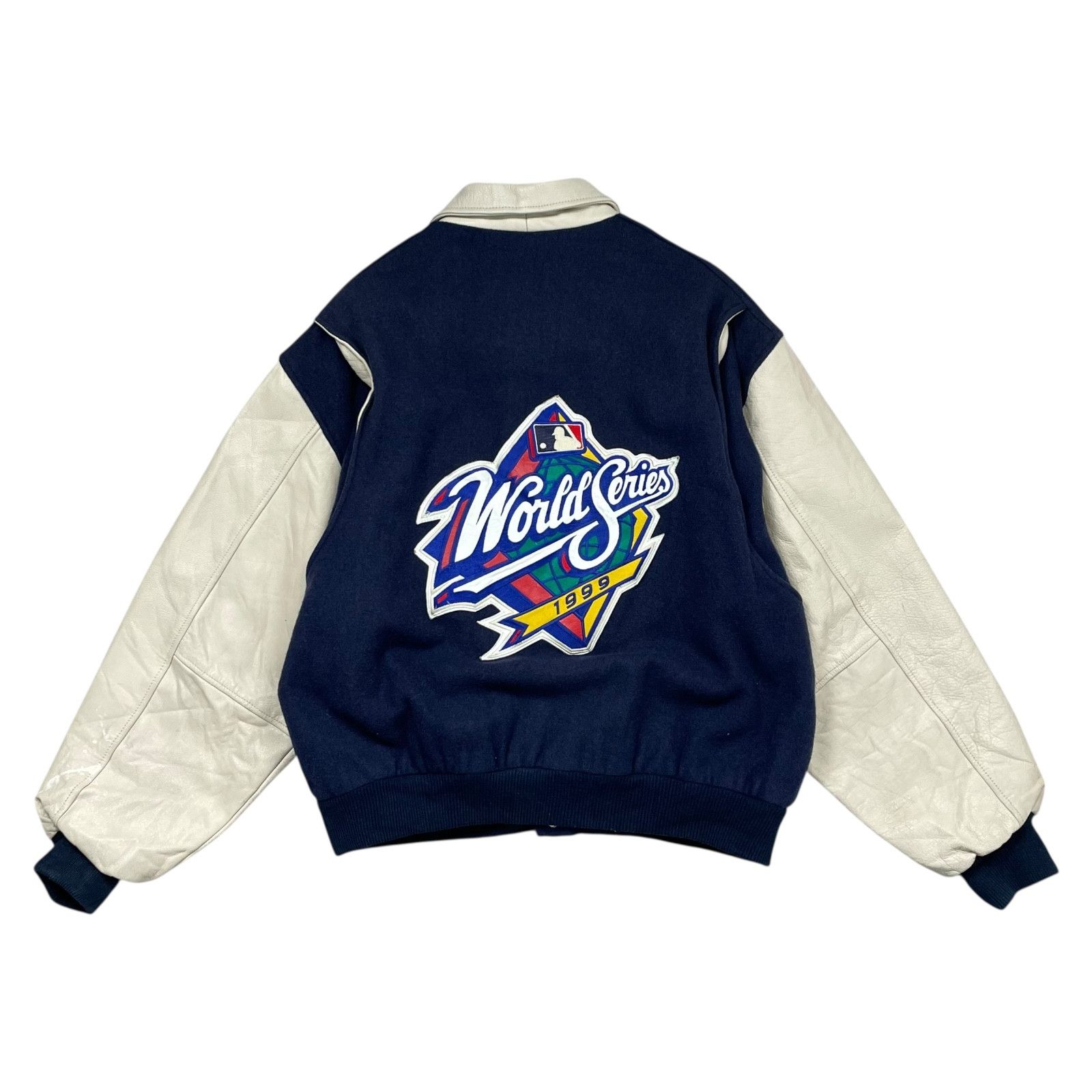 MLB VTG NEW YORK YANKEES WORLD SERIES 1999 GIII VARSITY JACKET Size US XL / EU 56 / 4 - 1 Thumbnail