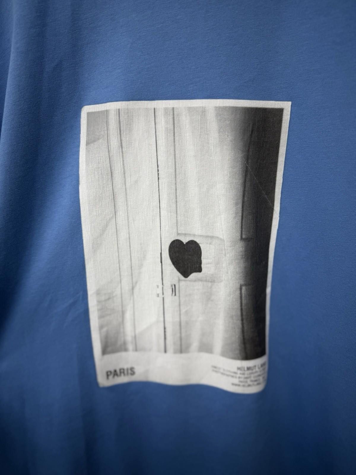 Helmut Lang Helmut Lang Men's T-Shirt Blue Size XXL 100% Dry Clean Size US XL / EU 56 / 4 - 8 Thumbnail