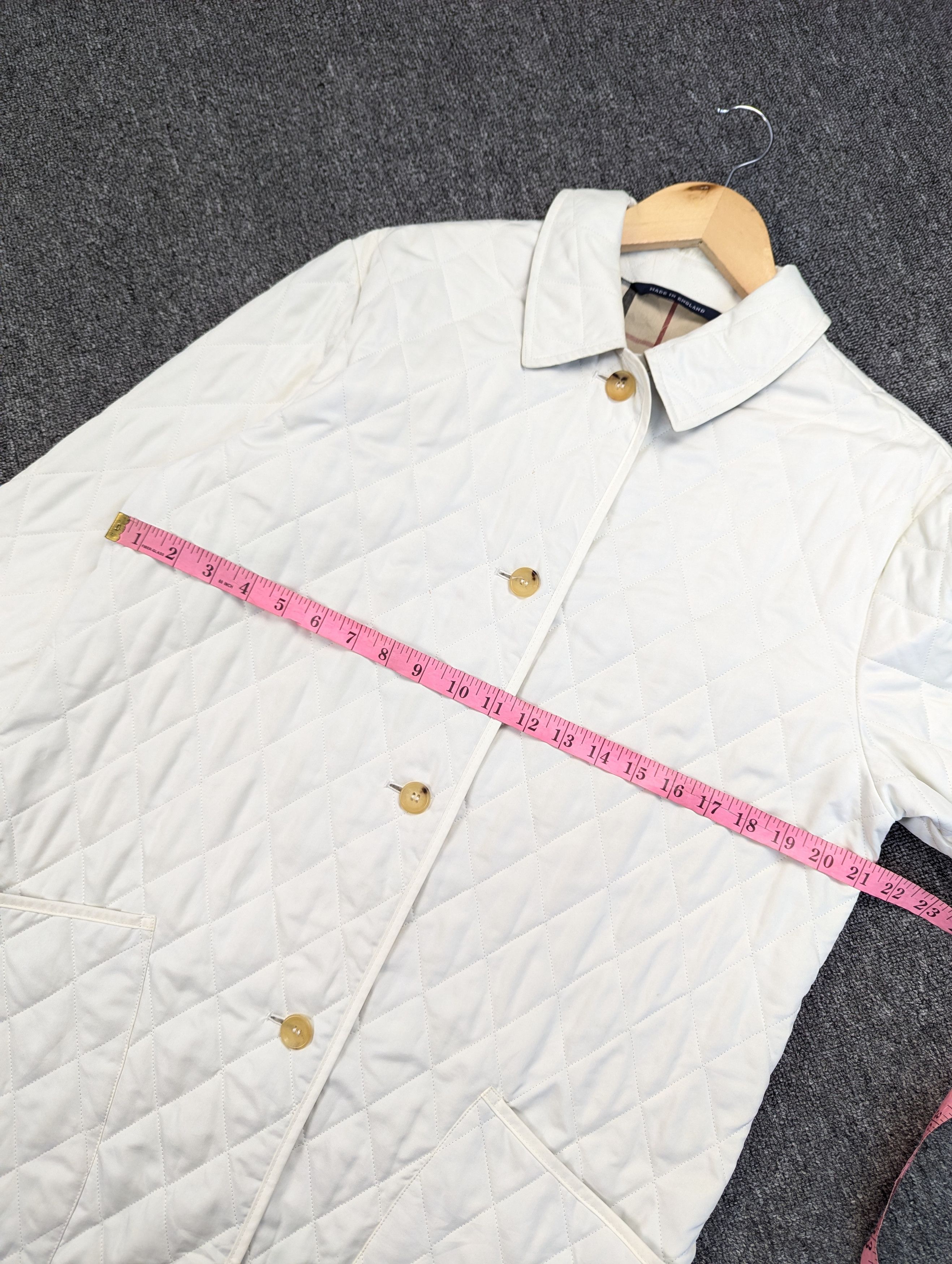 Burberry Vintage Burberry London Quilted Button Ups Jacket Size L / US 10 / IT 46 - 17 Thumbnail