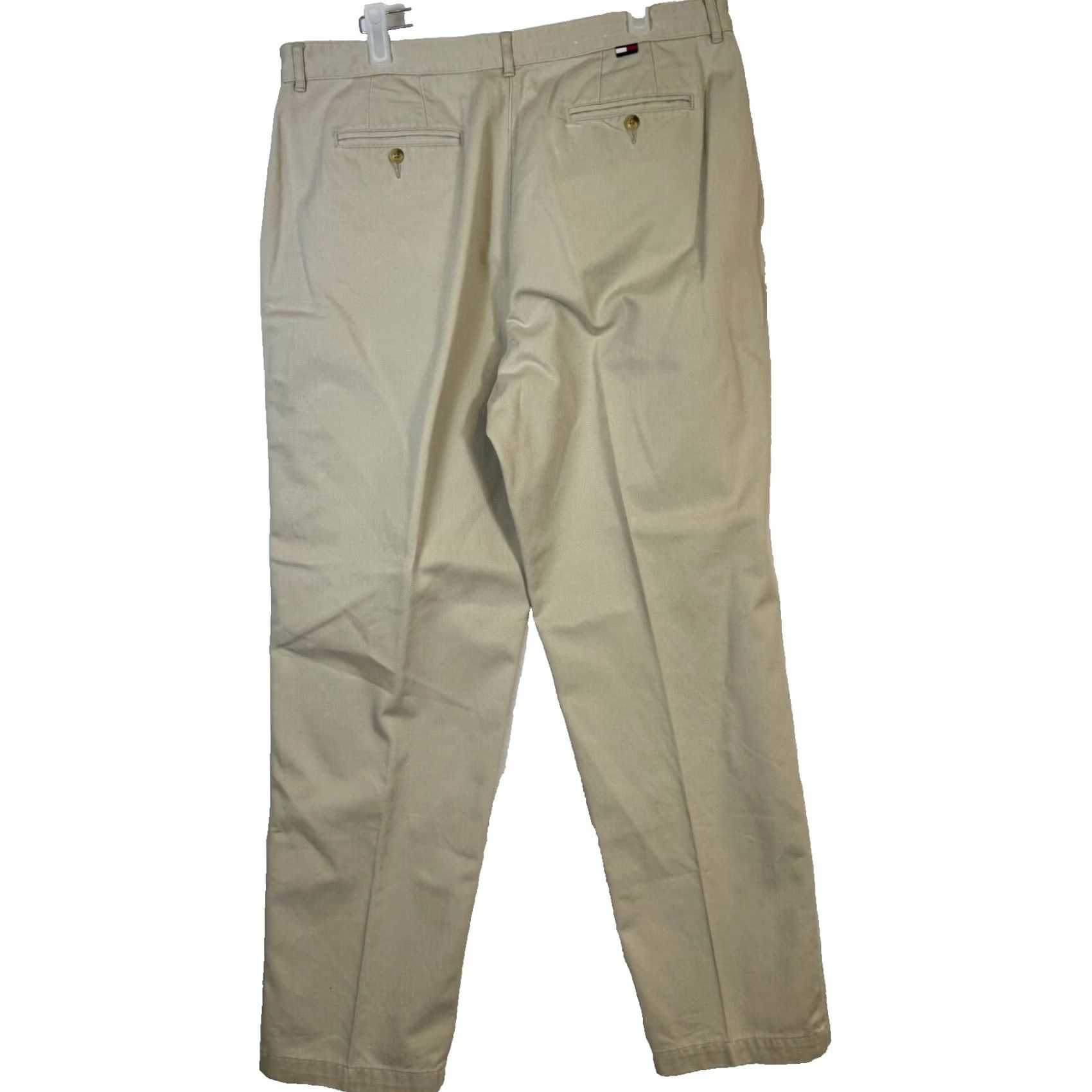 Tommy Hilfiger Tommy Hilfiger Chino Pants Women’s 16/32 Mallet 100% Cotton High-Rise Straight Size 38" / US 16 / IT 52 - 2 Thumbnail