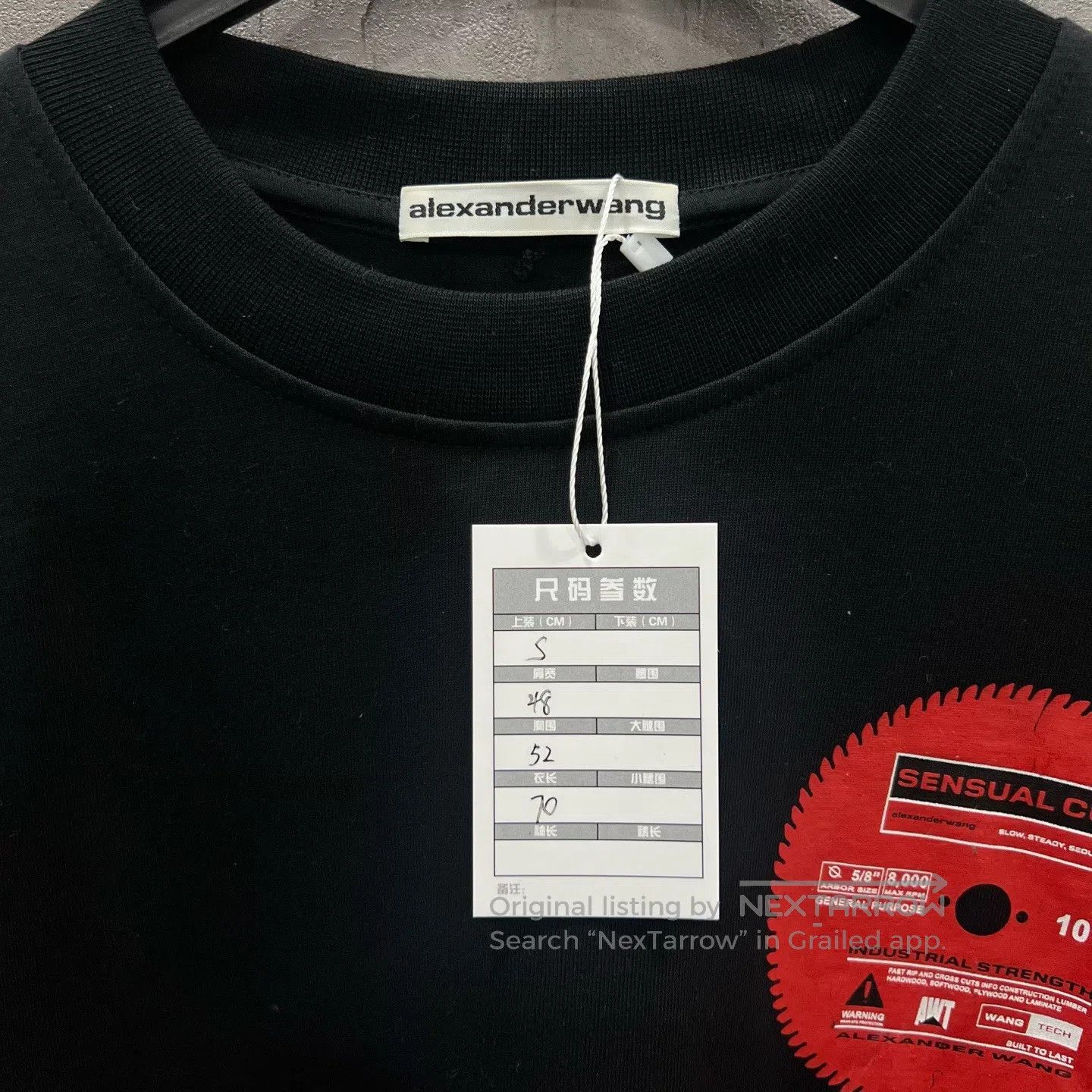 Alexander Wang Alexander Wang Record Short Sleeve| Size US S / EU 44-46 / 1 - 3 Thumbnail