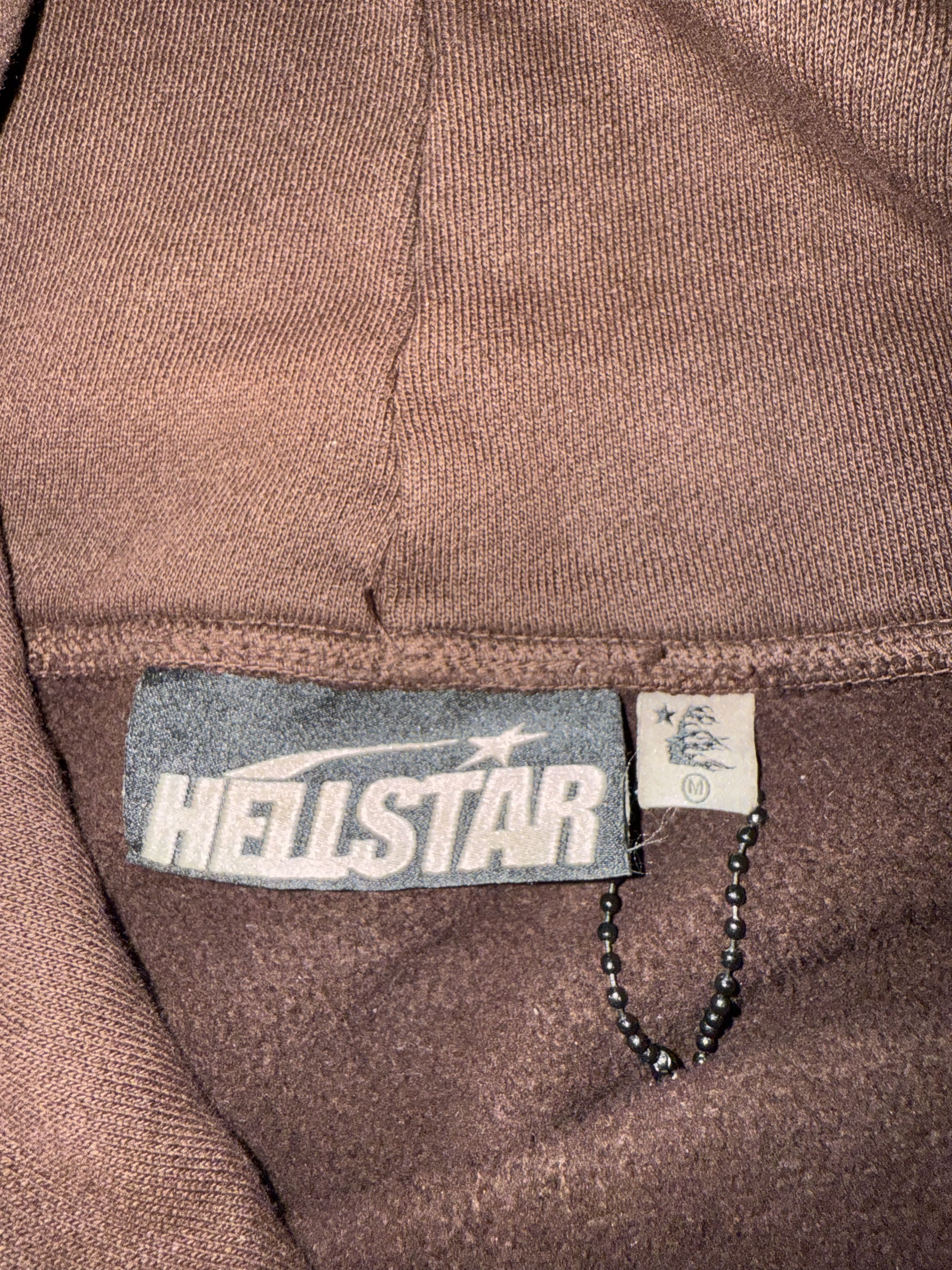 HELLSTAR Hellstar Hoodie Brown Graffiti Size US M / EU 48-50 / 2 - 3 Thumbnail