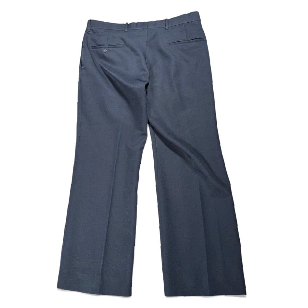 Levi's VINTAGE Levi's Pants Mens 35x29 Blue Dress Action Slacks Disco Flare Talon 70s Size US 35 - 2 Thumbnail