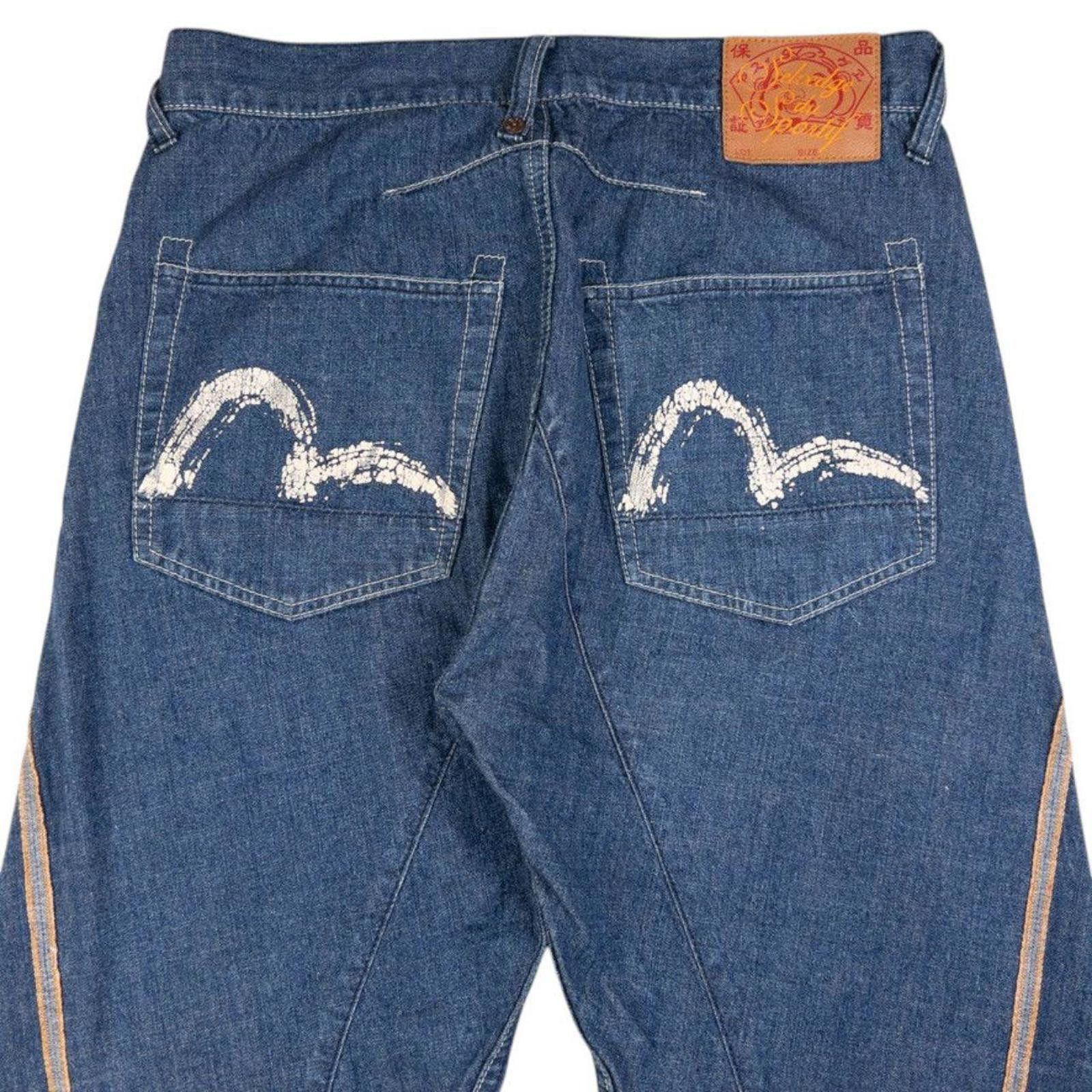 Evisu Vintage Evisu Double Gull Exposed Selvidge Denim Jeans W31 Size US 32 / EU 48 - 1 Thumbnail