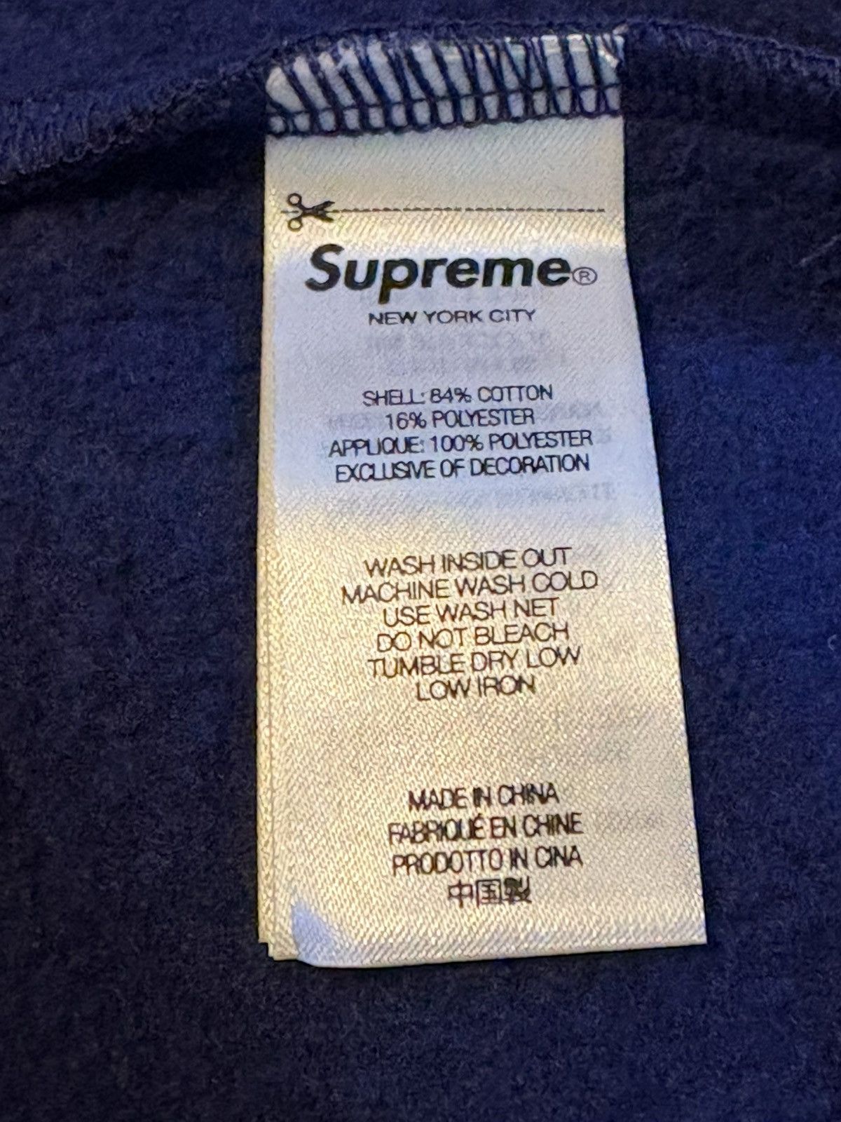 Supreme Supreme Appliqué Hoodie M Size US M / EU 48-50 / 2 - 8 Thumbnail
