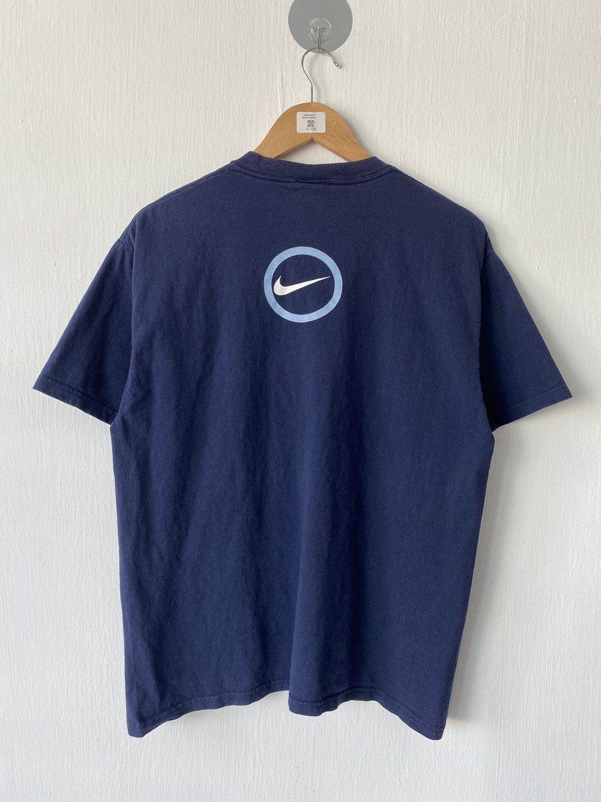 Nike × Vintage Vintage Nike Swoosh T-shirt Size US M / EU 48-50 / 2 - 5 Thumbnail