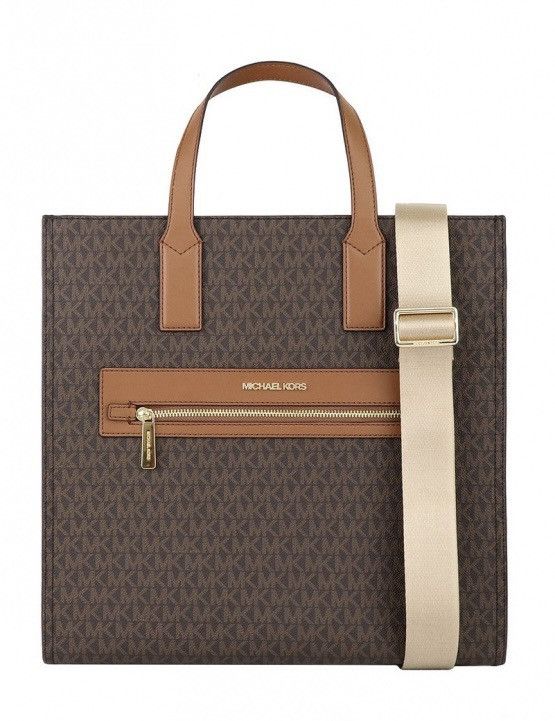 Michael Kors Kenley Large NS Monogram 2-Way Tote Bag