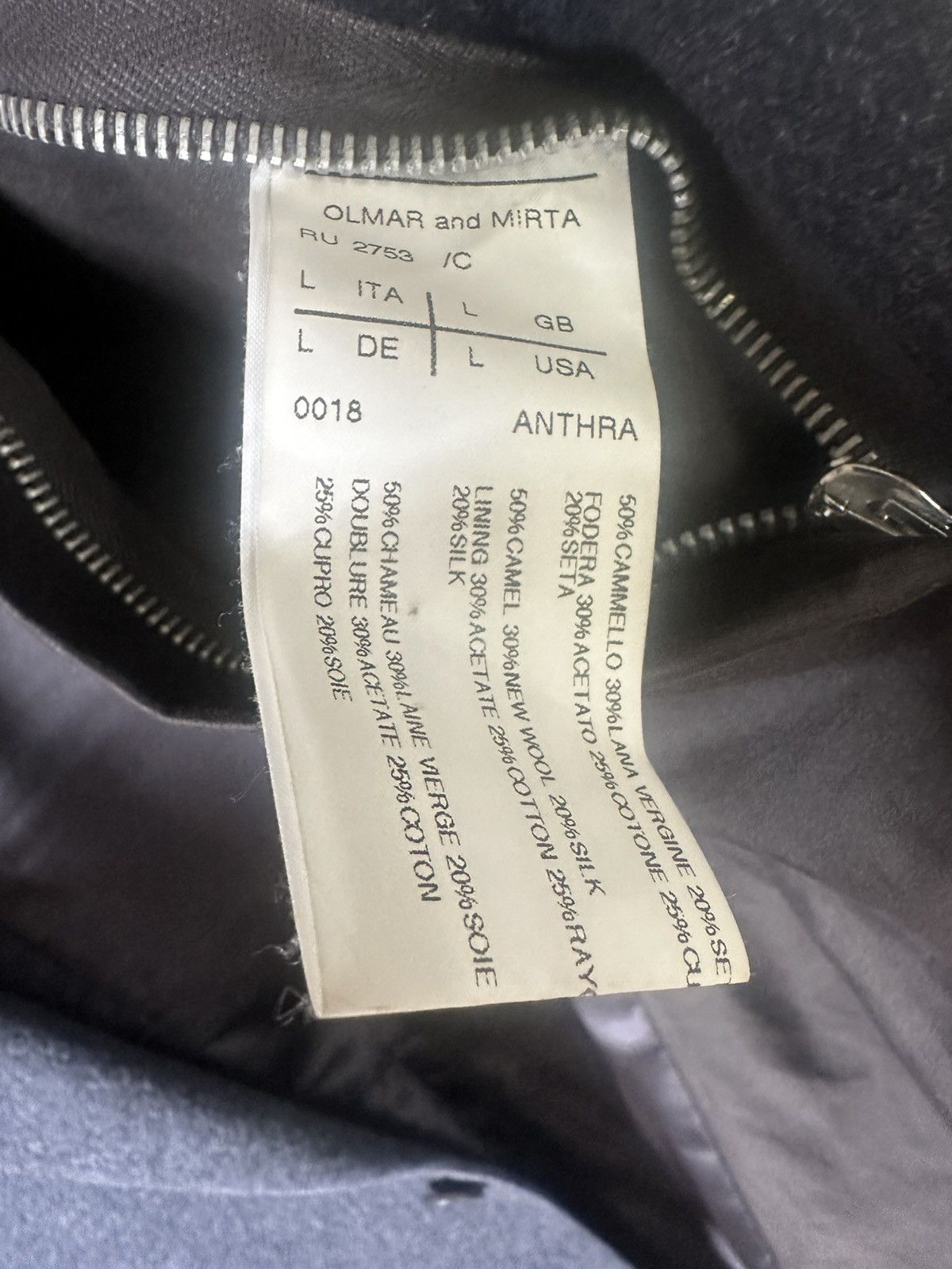 Rick Owens Blazer by Rick Size 50L - 4 Thumbnail