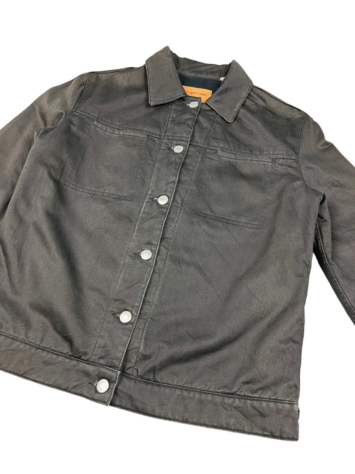 Helmut Lang Archive Vintage 1998 Helmut Lang Lined Trucker Jacket Size S / US 4 / IT 40 - 8 Thumbnail