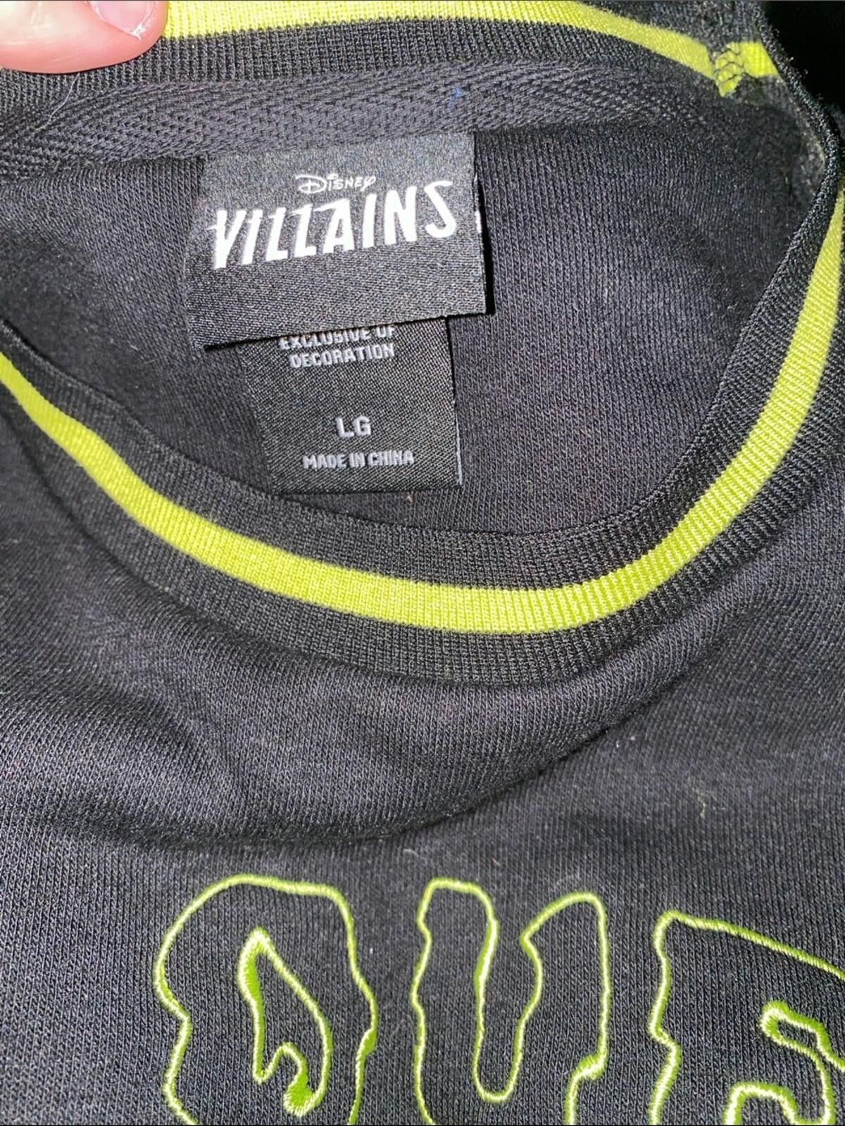 Disney Disney Evil Queen Crewneck Green & Black Large Size L / US 10 / IT 46 - 2 Thumbnail