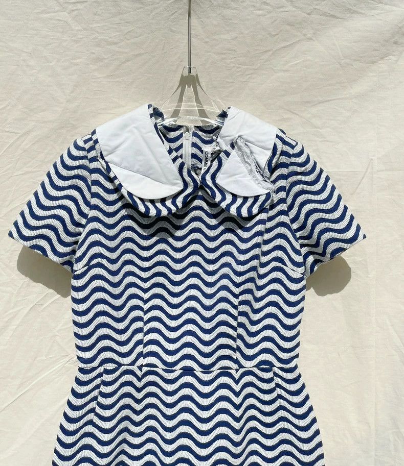 Comme des Garcons Comme des Garcons Wave pattern, tearing edge and splicing Size XS / US 0-2 / IT 36-38 - 4 Thumbnail