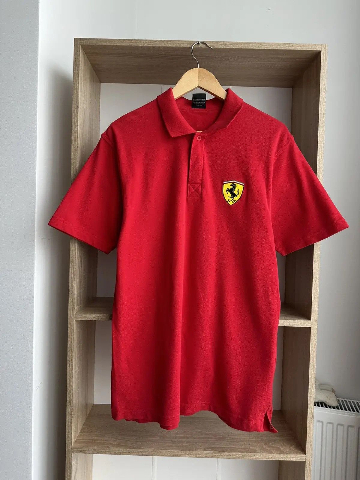 Ferrari × Formula 1 × Vintage Vintage Ferrari Racing Formula Uno Big Logo T-Shirt Size US M / EU 48-50 / 2 - 7 Thumbnail