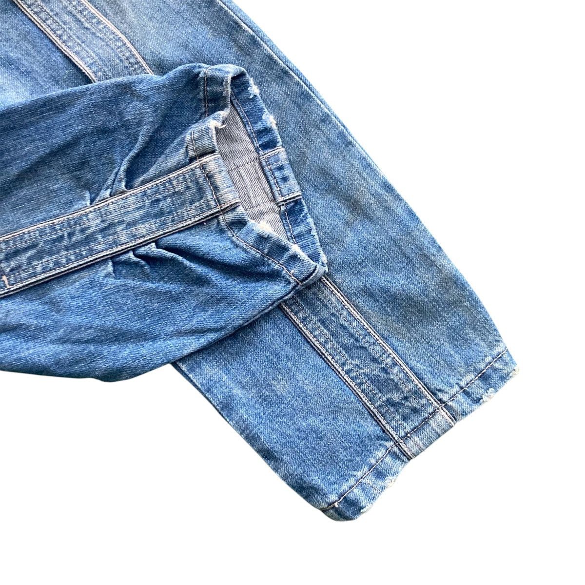 Marithe + Francois Girbaud × Seditionaries VINTAGE MARITHE FRANCOIS GIRBAUD BONDAGE JEANS Size US 32 / EU 48 - 6 Thumbnail