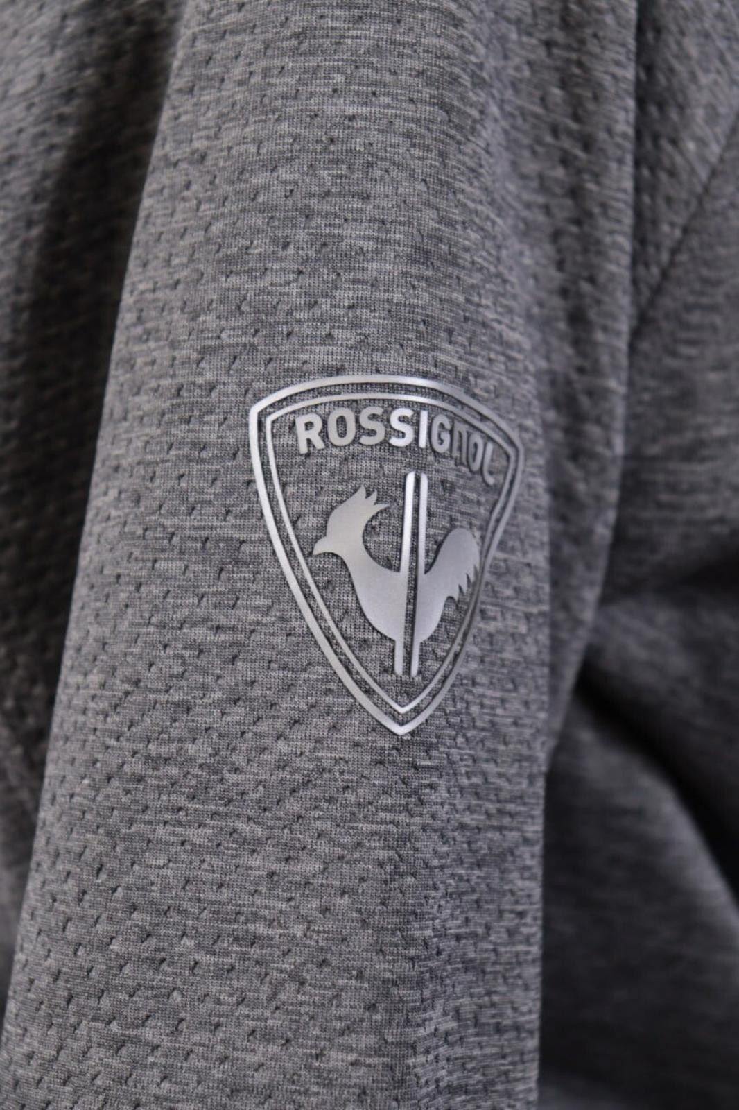 Rossignol Rossignol Gray Full Zip Mock Neck Fleece Jacket Size S Size S / US 4 / IT 40 - 7 Thumbnail