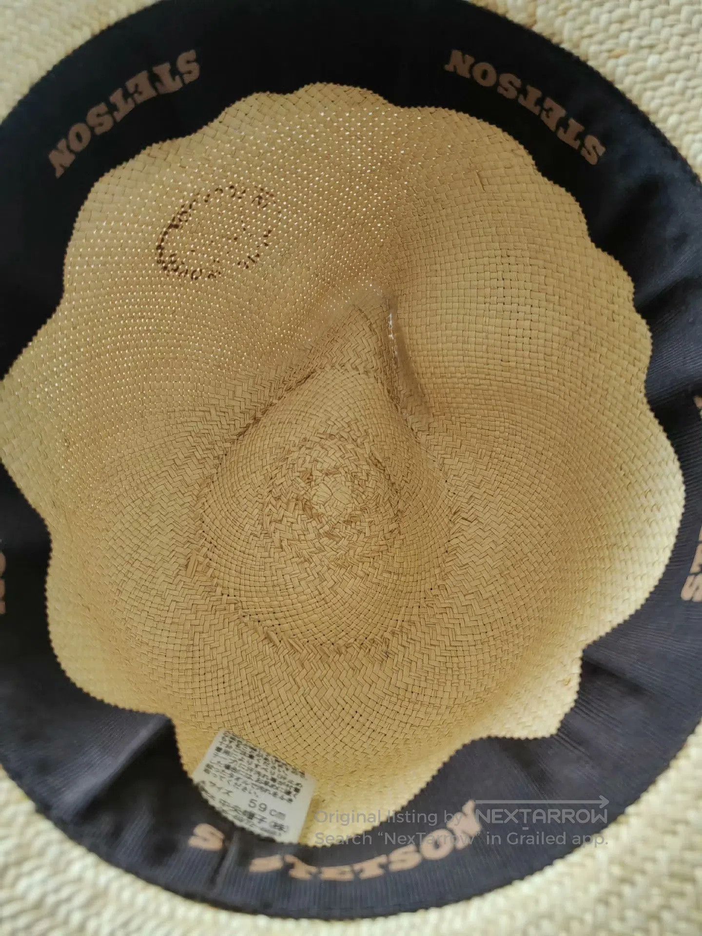 Stetson Stetson Vintage Japanese Panama Hat. Size ONE SIZE - 5 Thumbnail