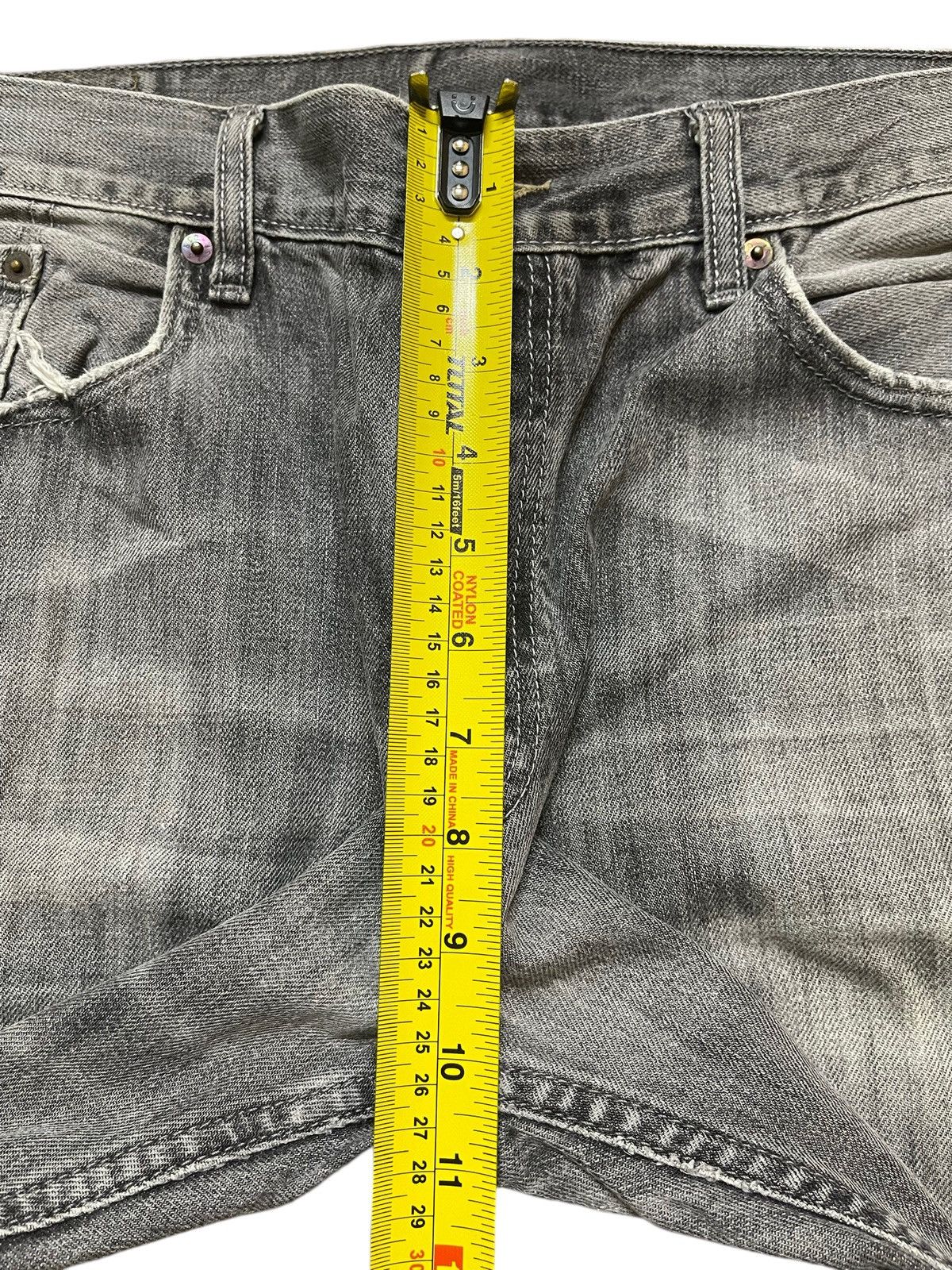 Levi's Vintage 90s Levis 502 Faded Wash Distress Style Loose Jeans Size US 36 / EU 52 - 15 Thumbnail