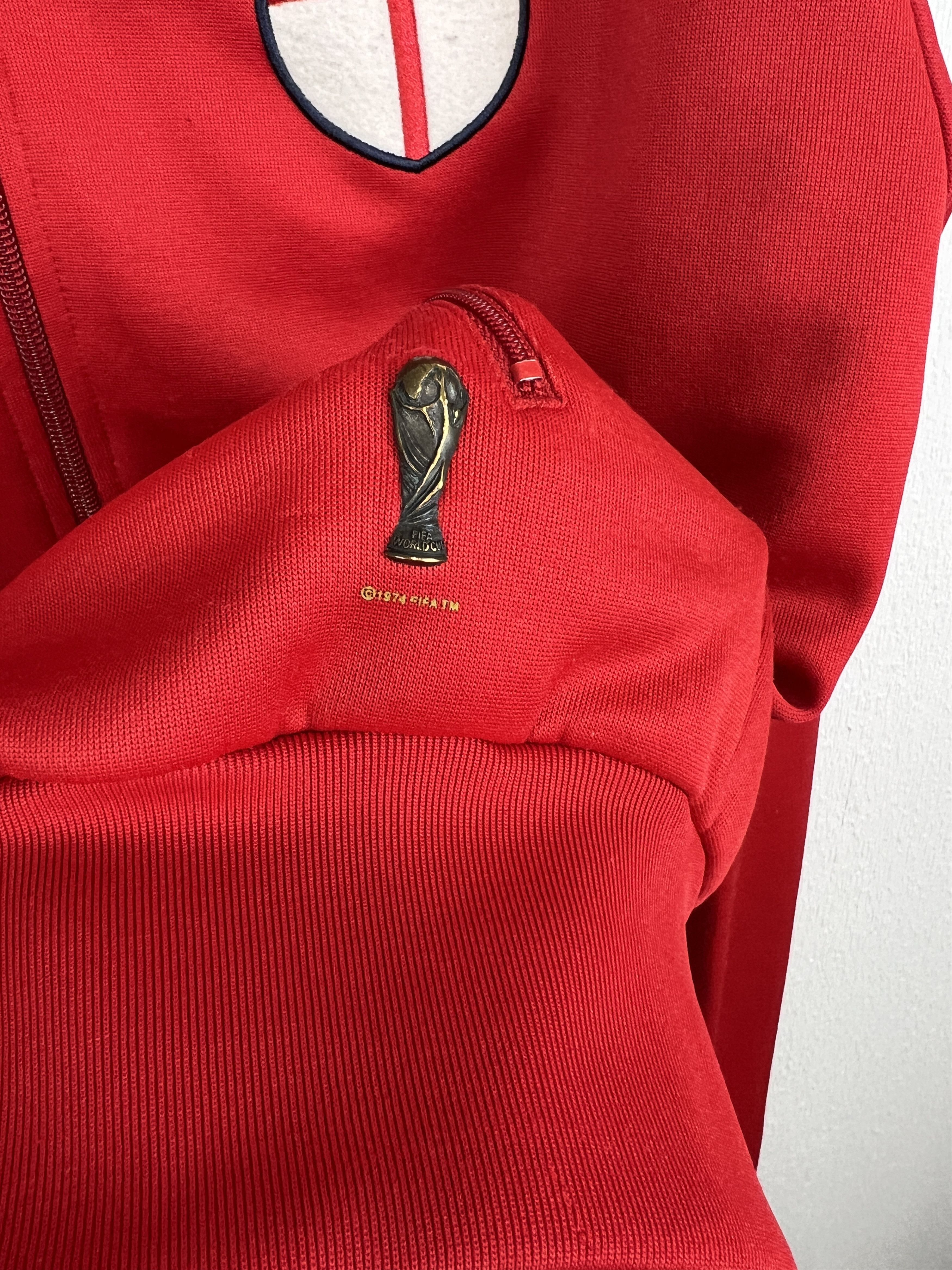 Adidas Adidas Originals England Football Jacket Track Top World Cup Size US M / EU 48-50 / 2 - 5 Thumbnail
