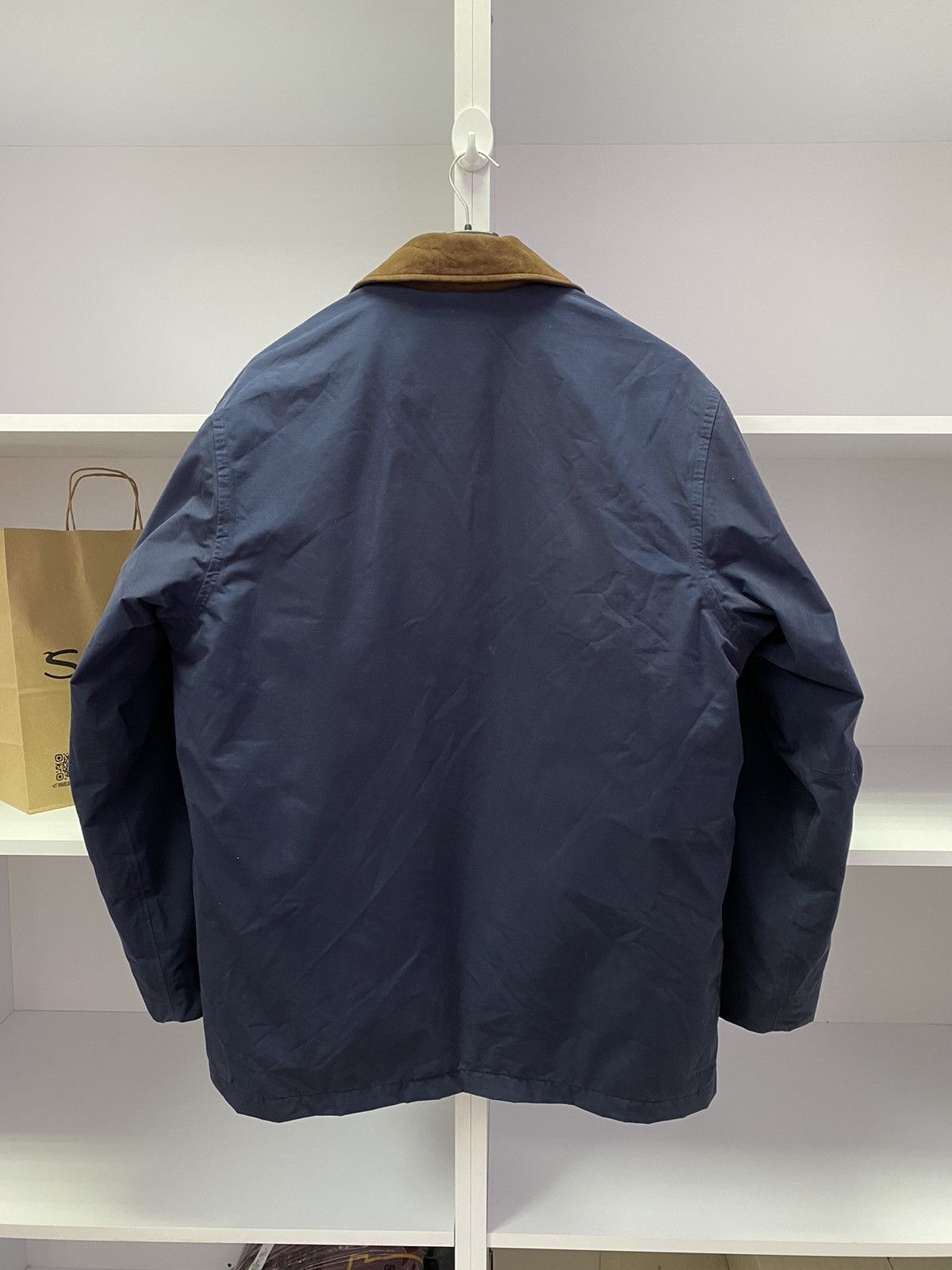 Timberland × Vintage Vintage Timberland Weathergear Waterproof Jacket Dark Blue Size US L / EU 52-54 / 3 - 13 Thumbnail