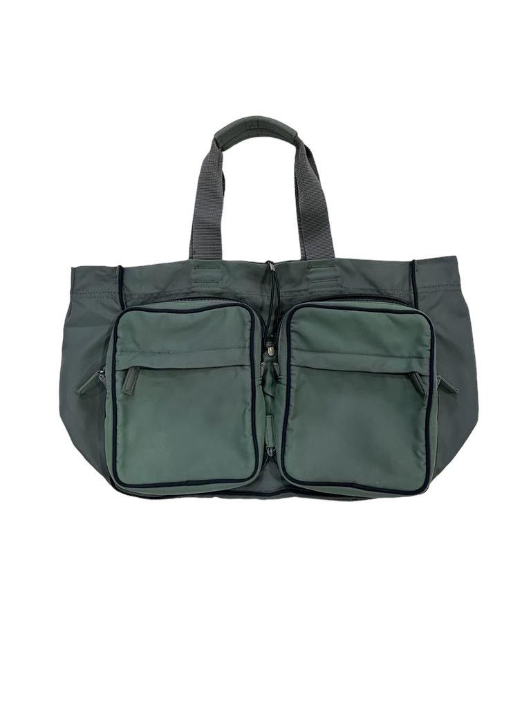 Issey Miyake AW2000 Issey Miyake Teal Convertible Tactical Tote Bag Size ONE SIZE - 12 Thumbnail